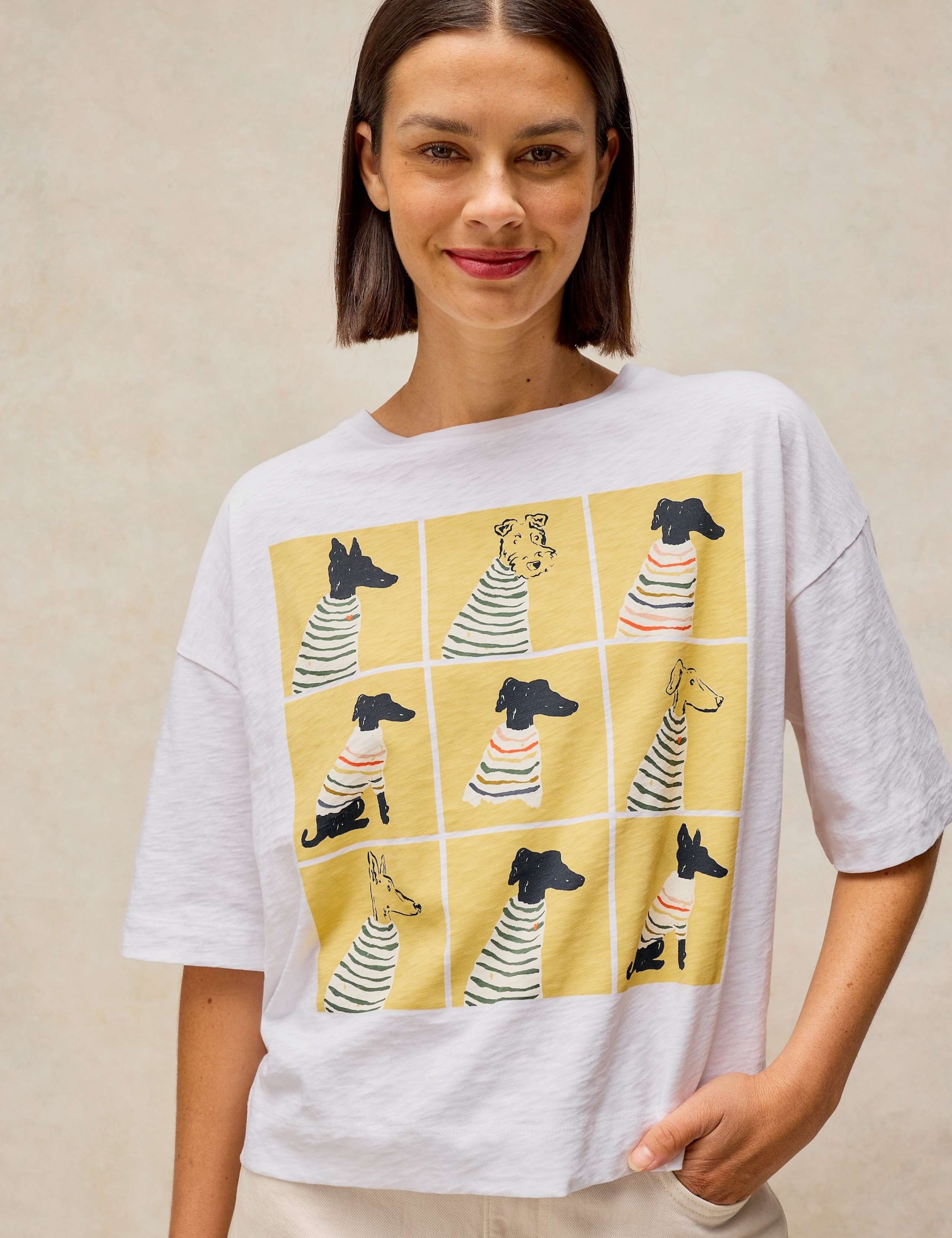 Pure Cotton Printed T-Shirt 1 of 6