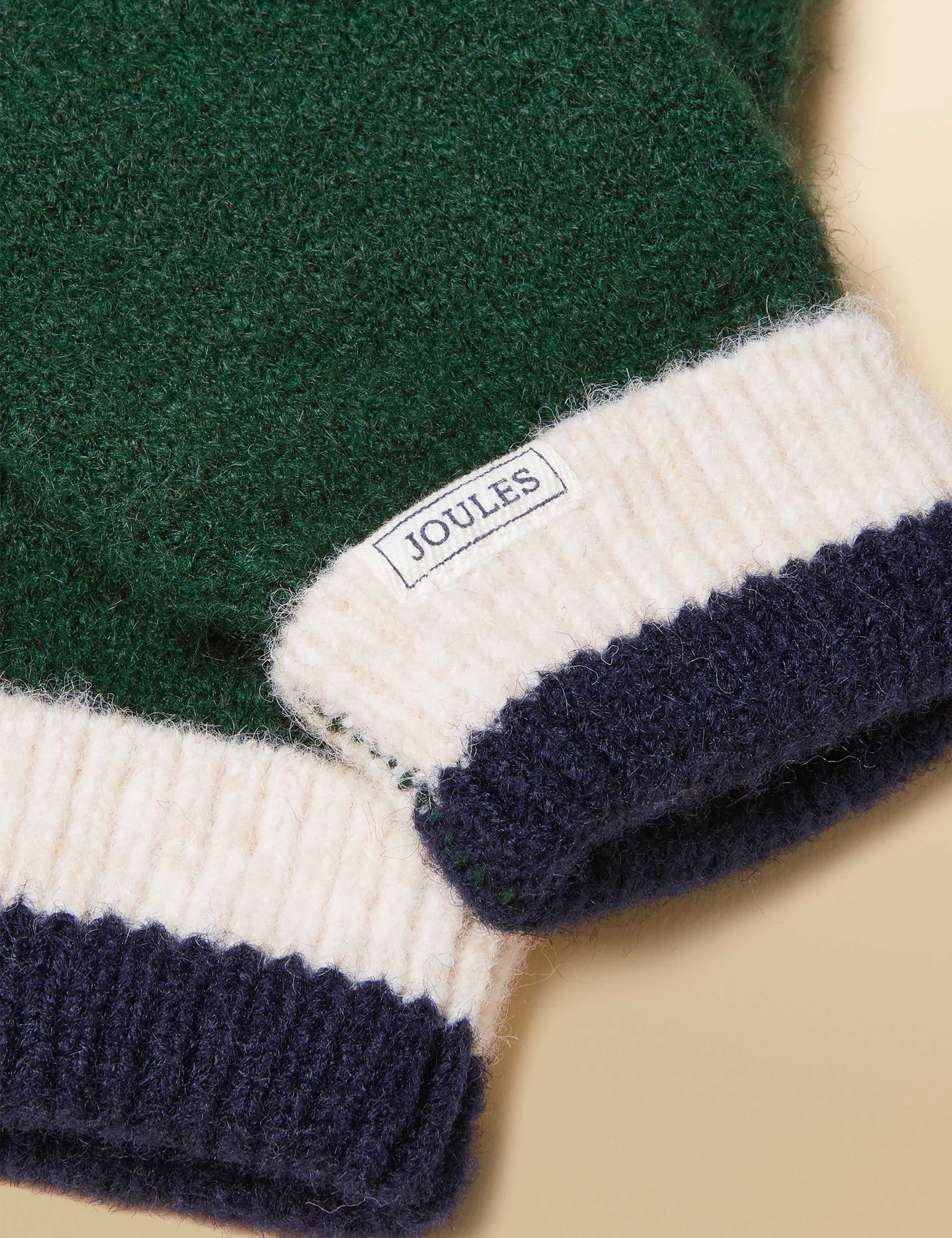 Knitted Striped Gloves 3 of 3