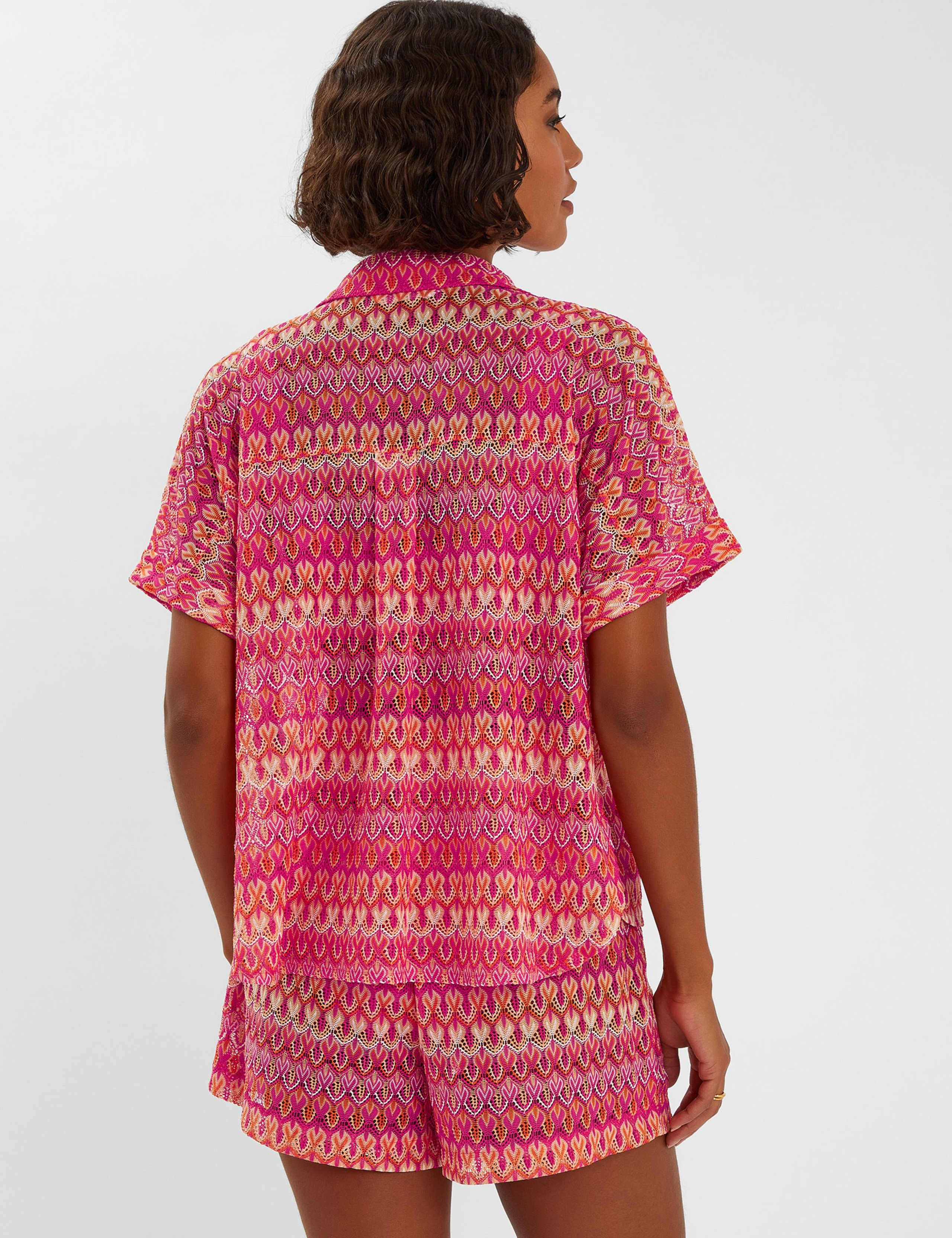 Crochet Beach Shirt 3 of 4