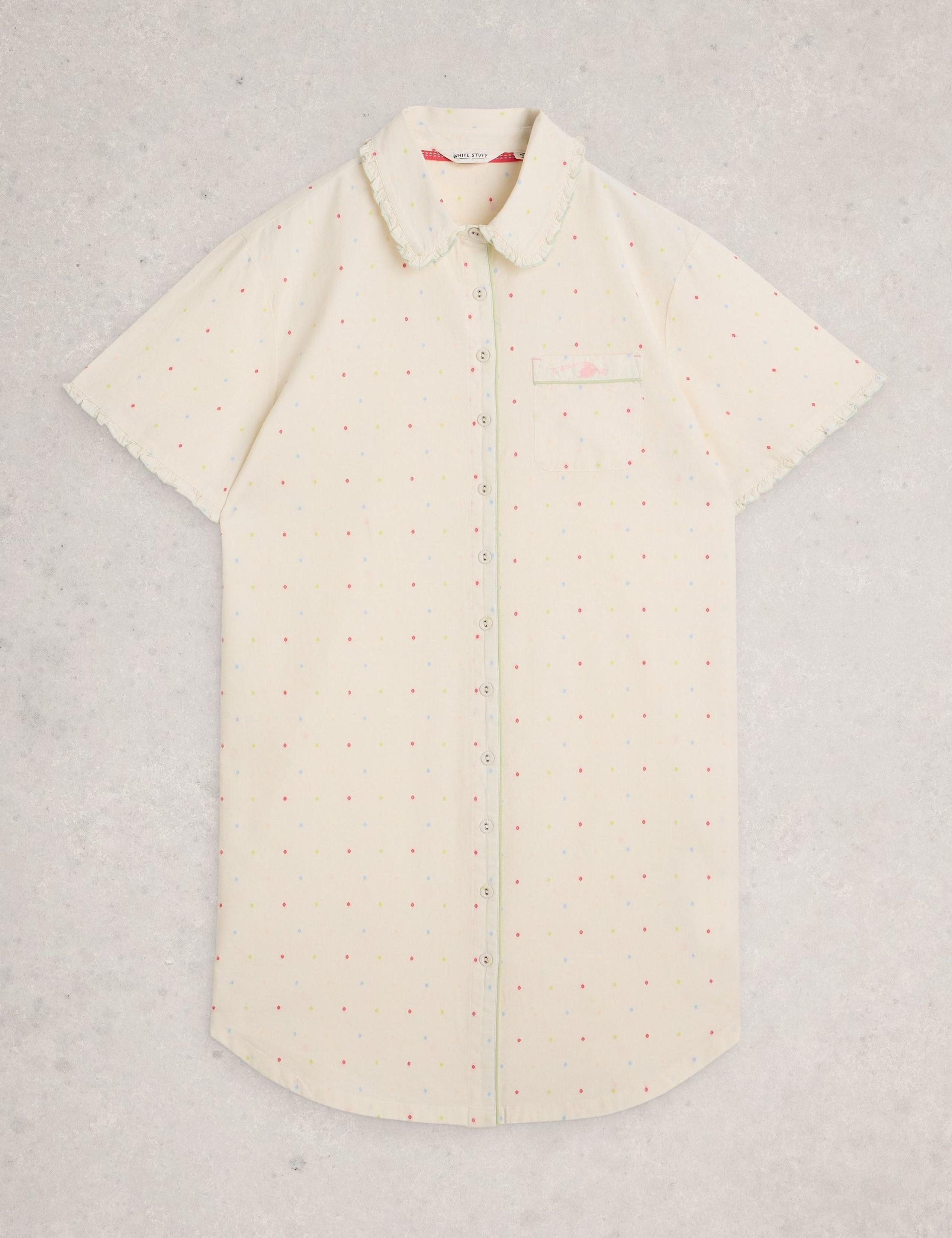 Pure Cotton Polka Dot Nightshirt 2 of 6
