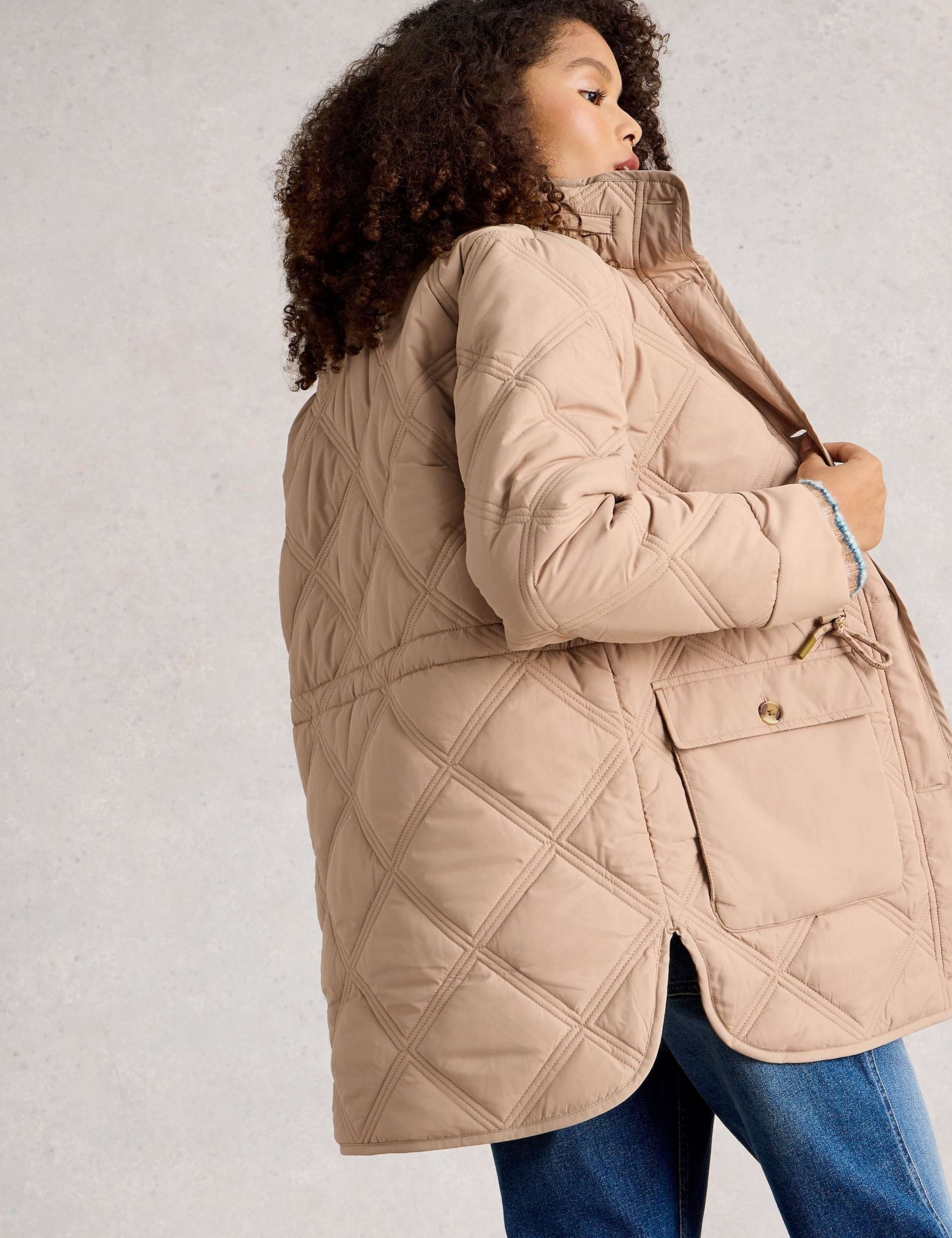 Quilted Hooded Coat 3 of 6