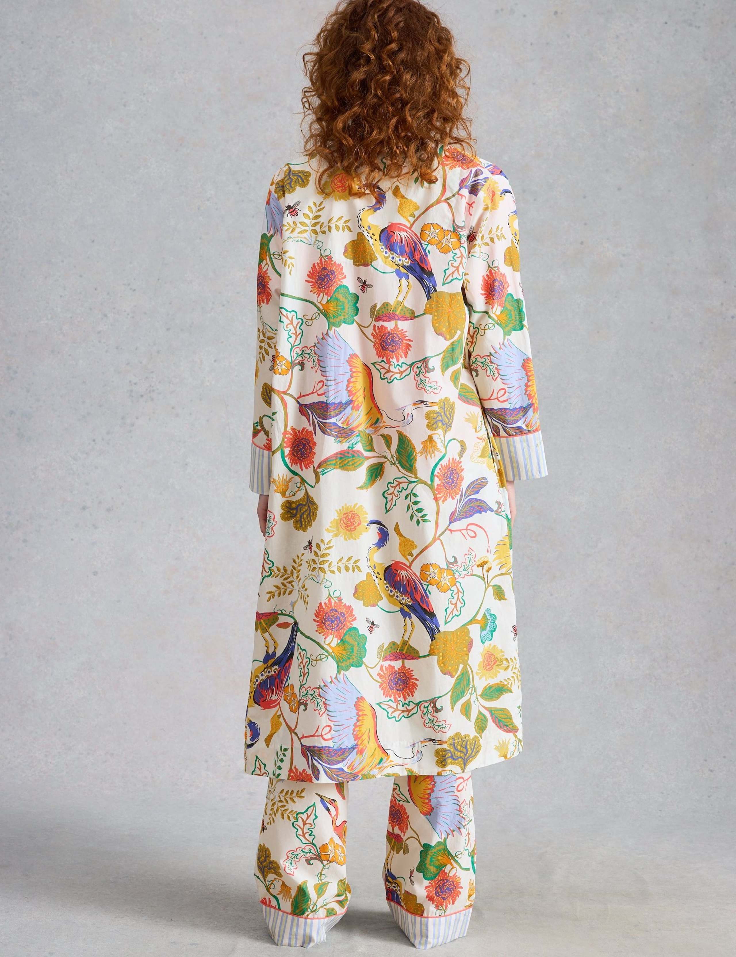 Pure Cotton Printed Tie Robe 3 of 6