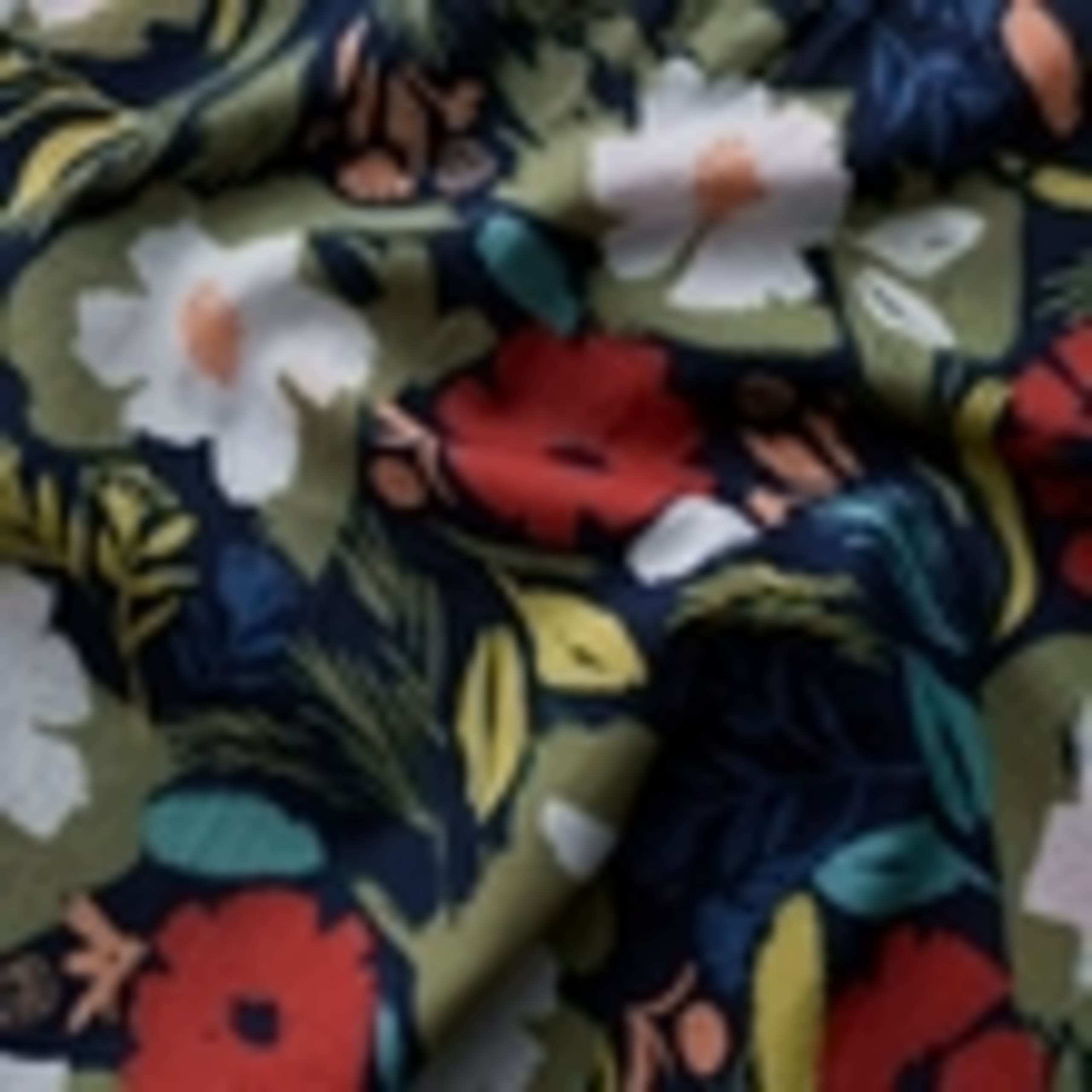 Pure Cotton Voile Floral Notch Neck Top 5 of 5