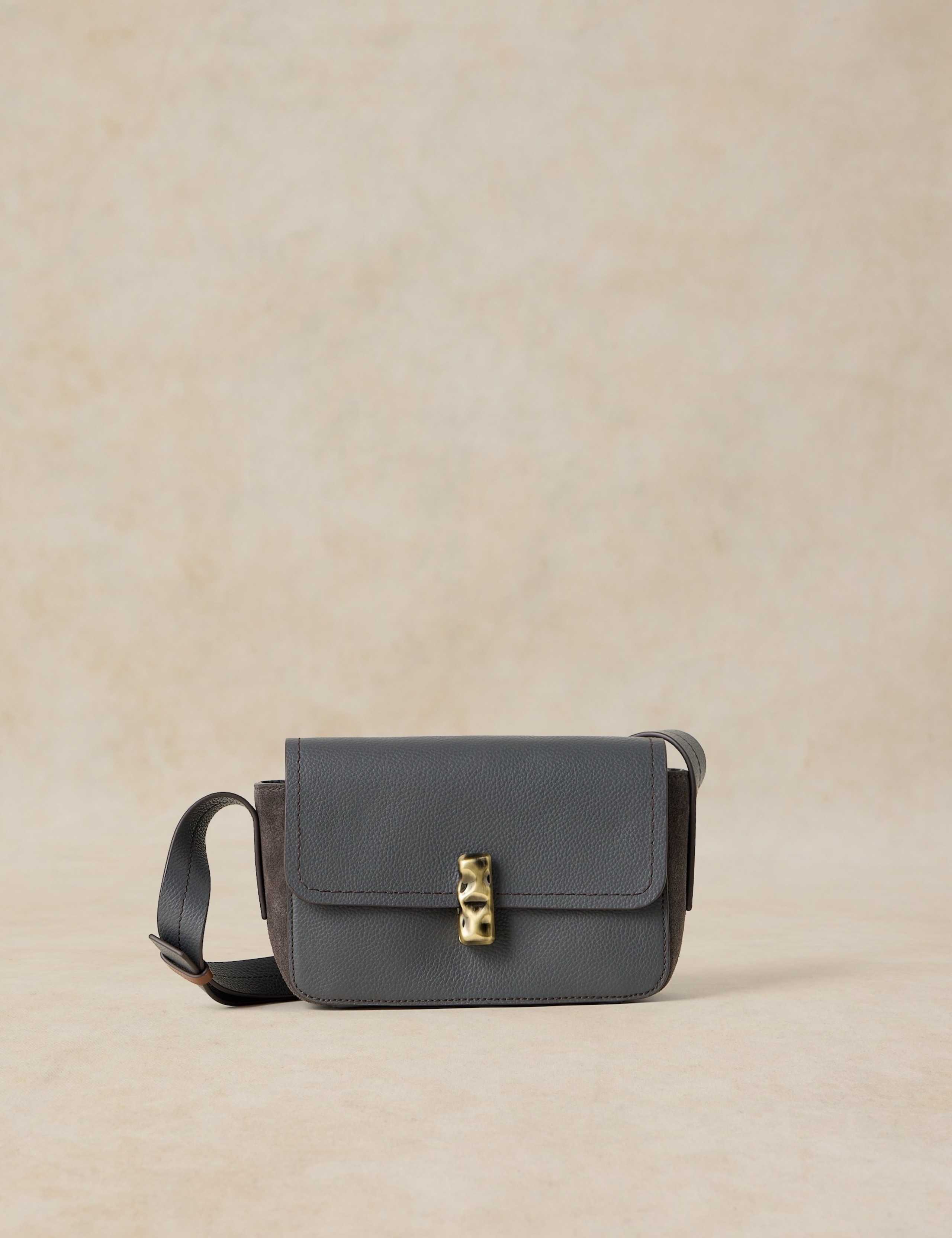 Leather Mini Cross Body Bag 1 of 4