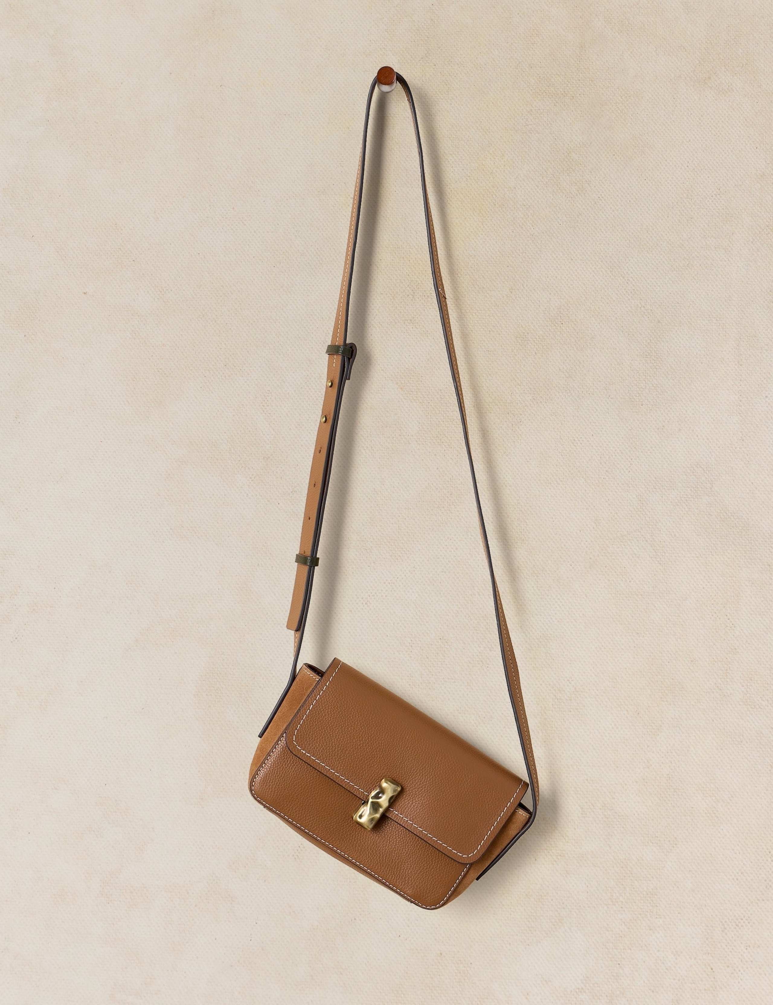 Leather Mini Cross Body Bag 2 of 4