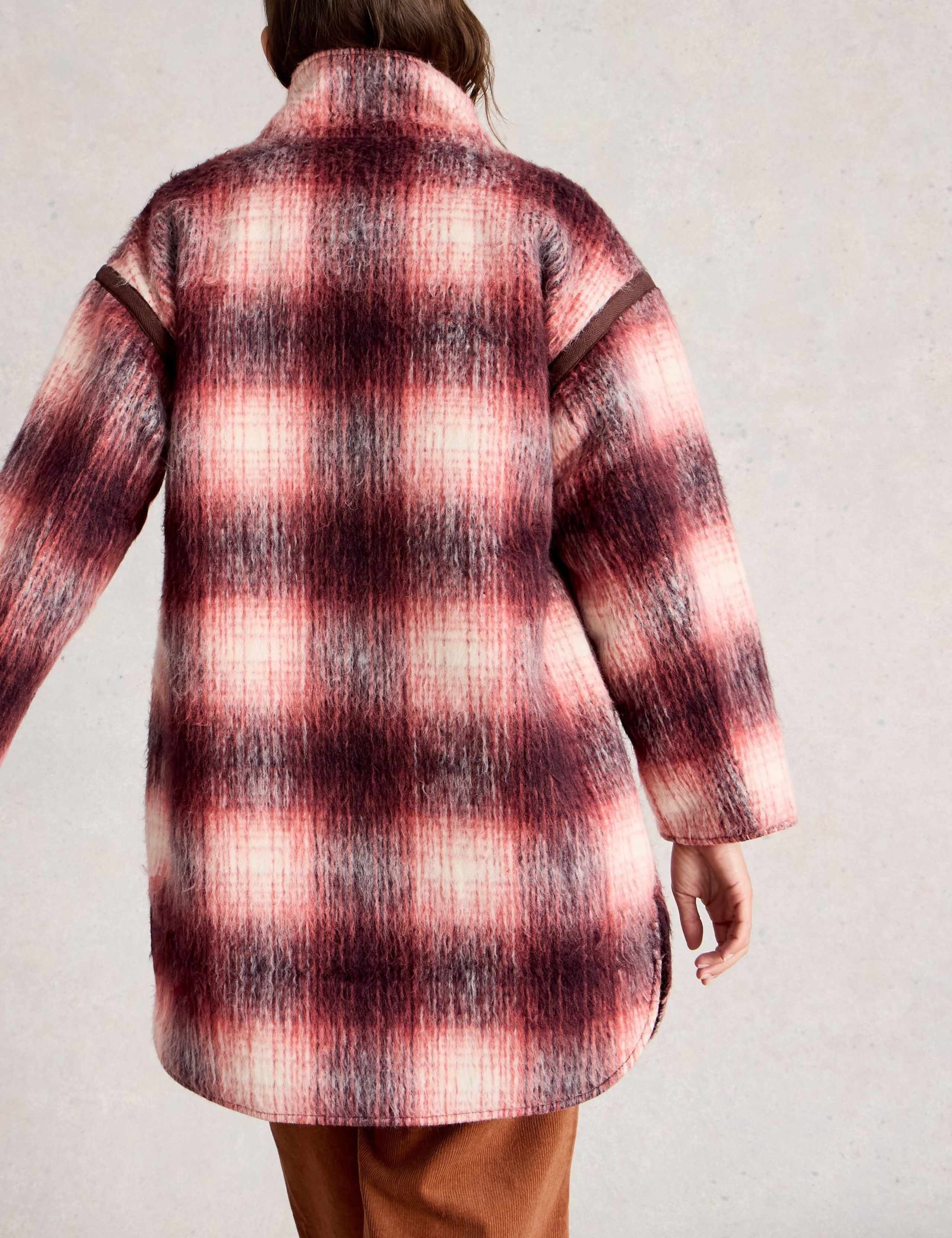 Checked Reversible Coat 4 of 7