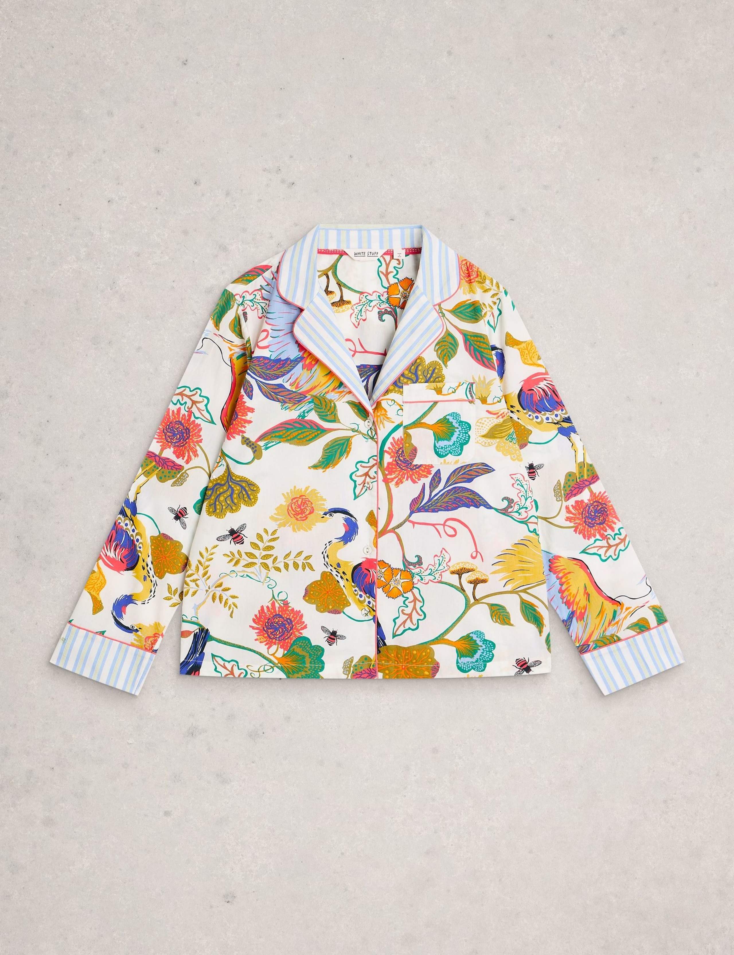 Pure Cotton Printed Pyjama Top 2 of 6