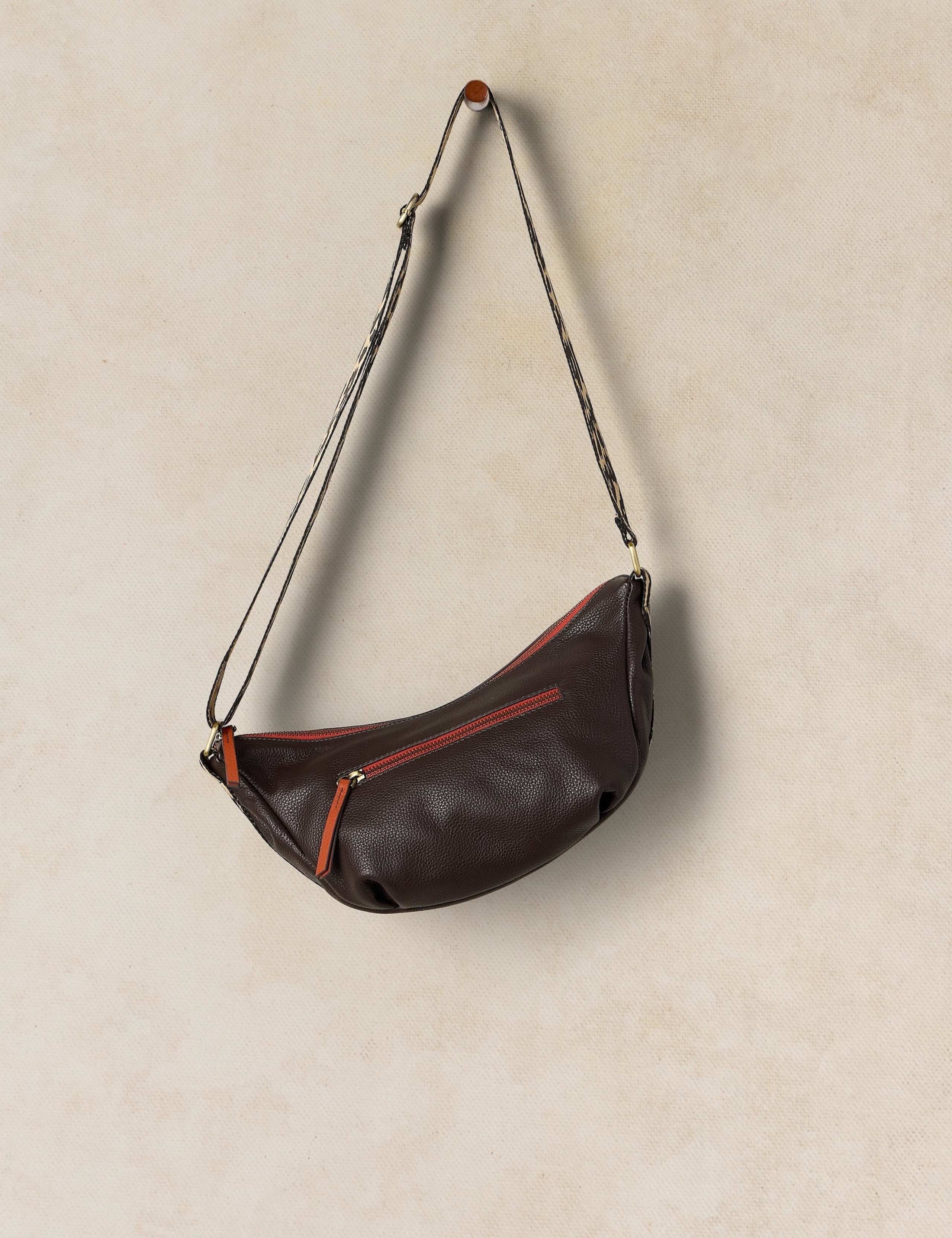 Leather Cross Body Bag 2 of 4