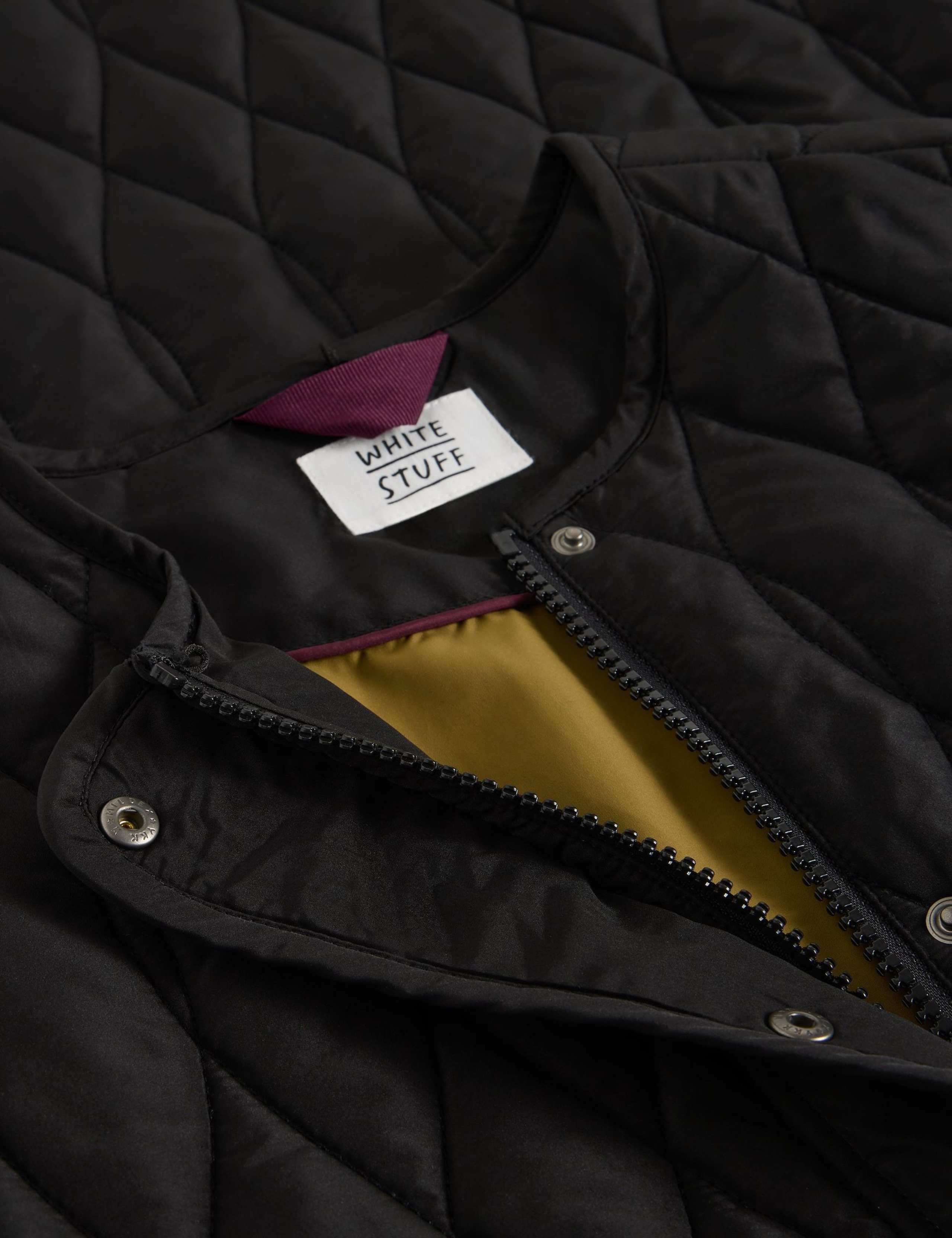 Quilted Coat With Detachable Collar 6 of 6