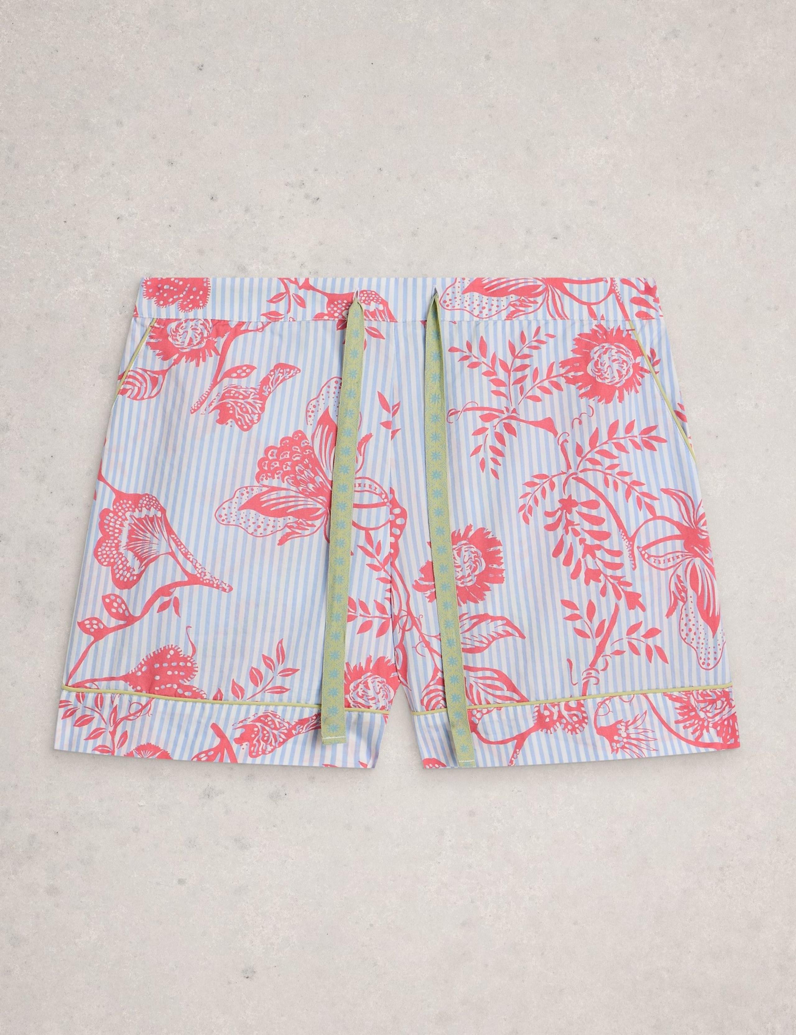 Pure Cotton Floral Pyjama Shorts 2 of 6