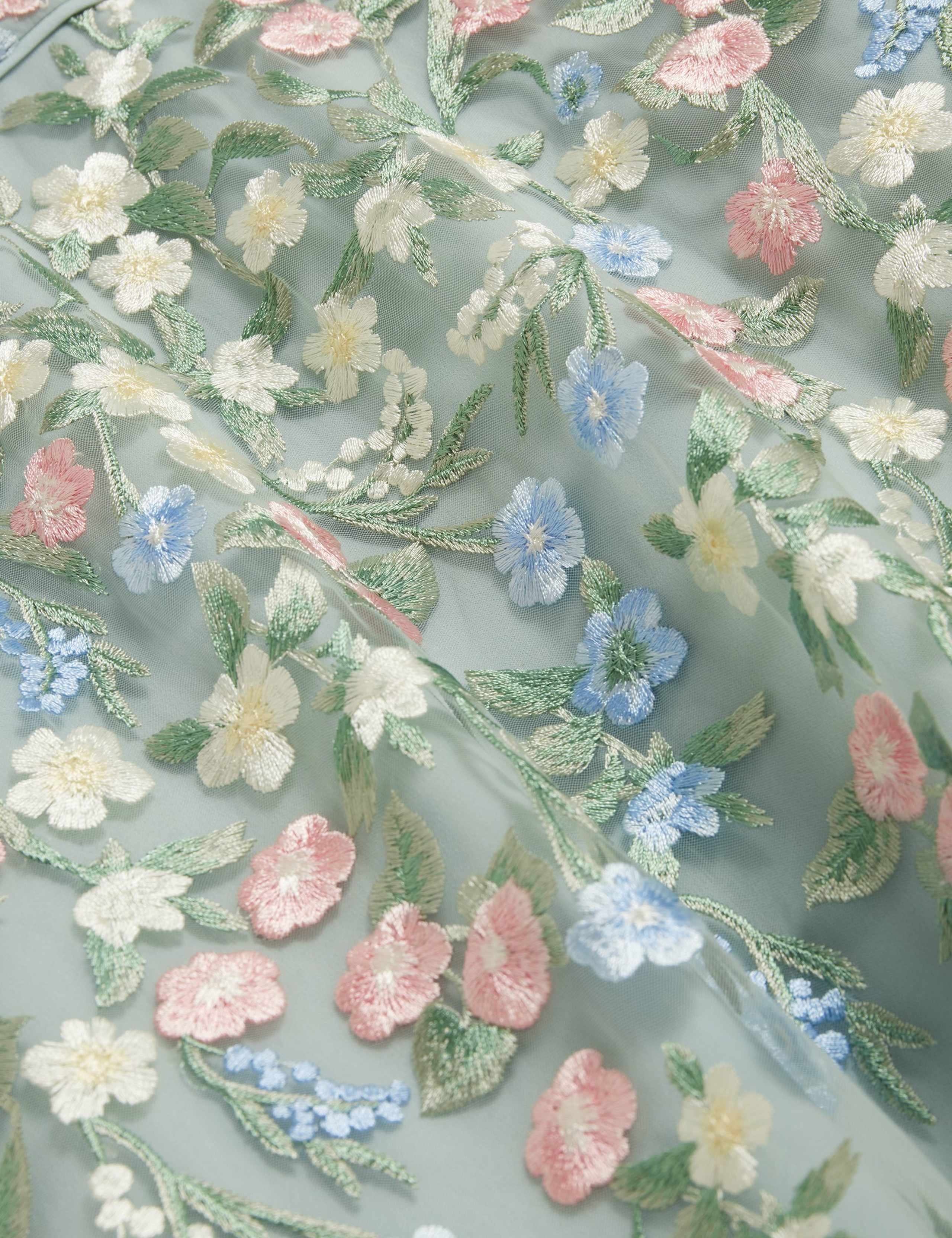 Floral Midi Tea Dress 6 of 6