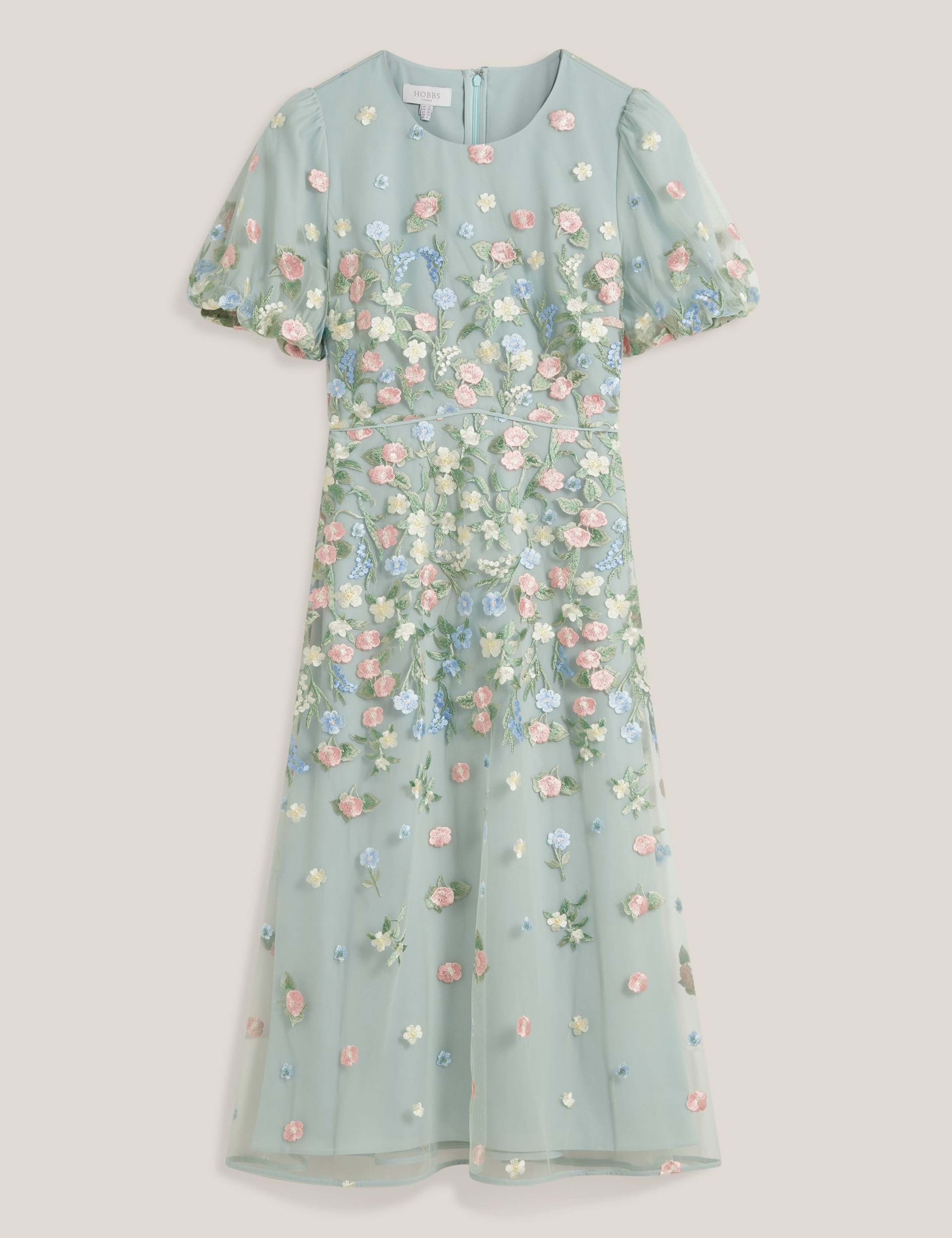 Floral Midi Tea Dress 2 of 6