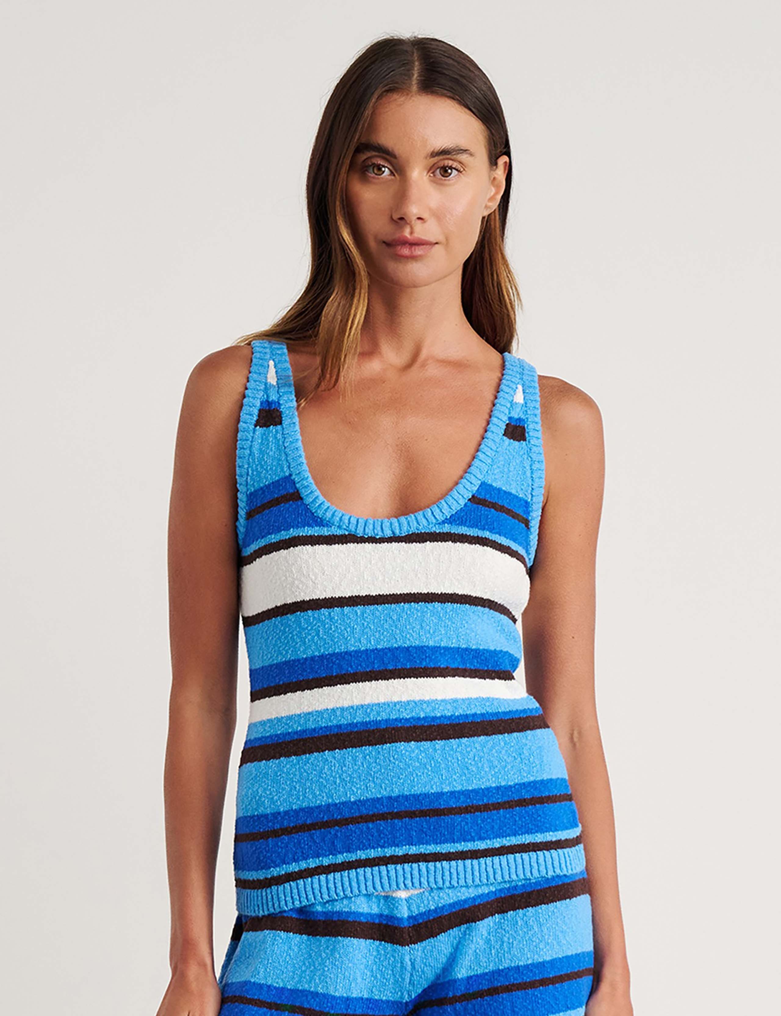 Pure Cotton Striped Vest Top 7 of 7