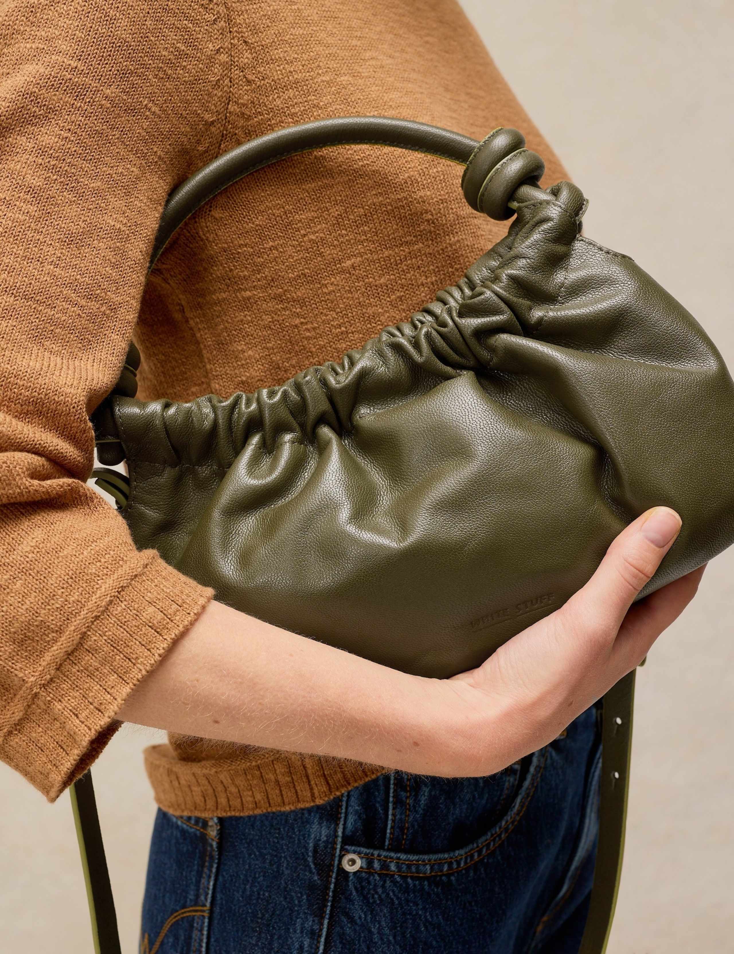 Leather Mini Shoulder Bag 2 of 5