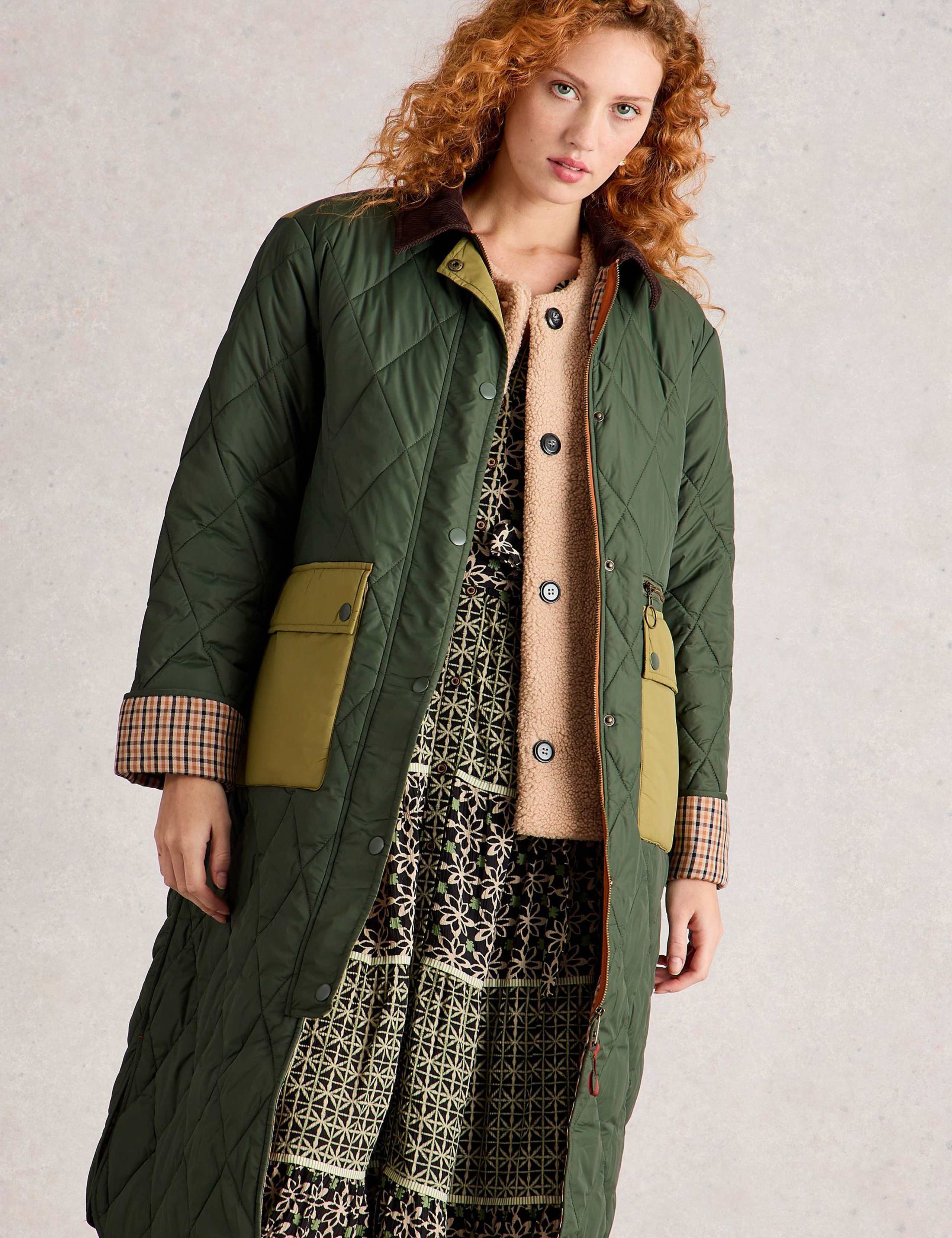Quilted Longline Coat 3 of 6