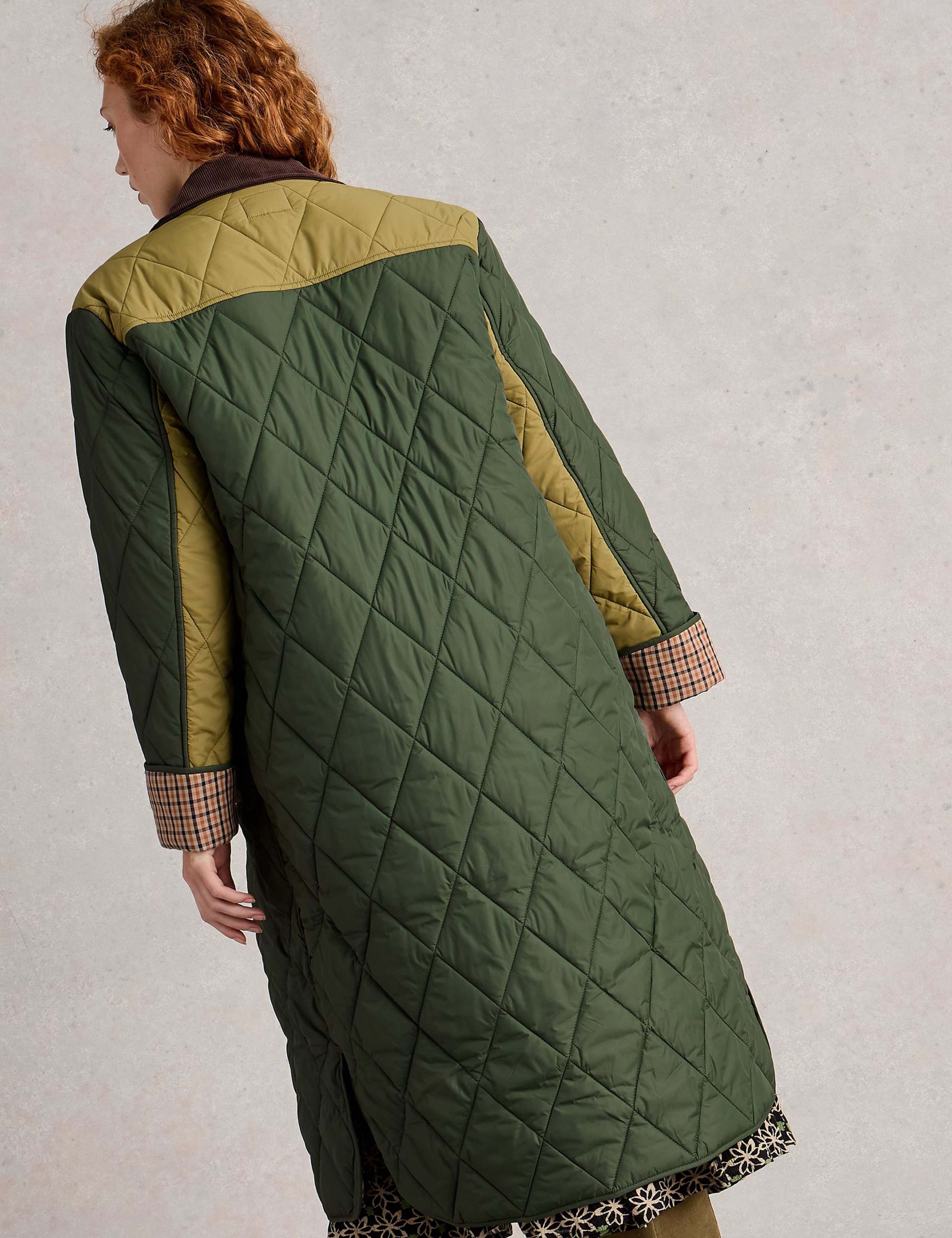 Quilted Longline Coat 4 of 6