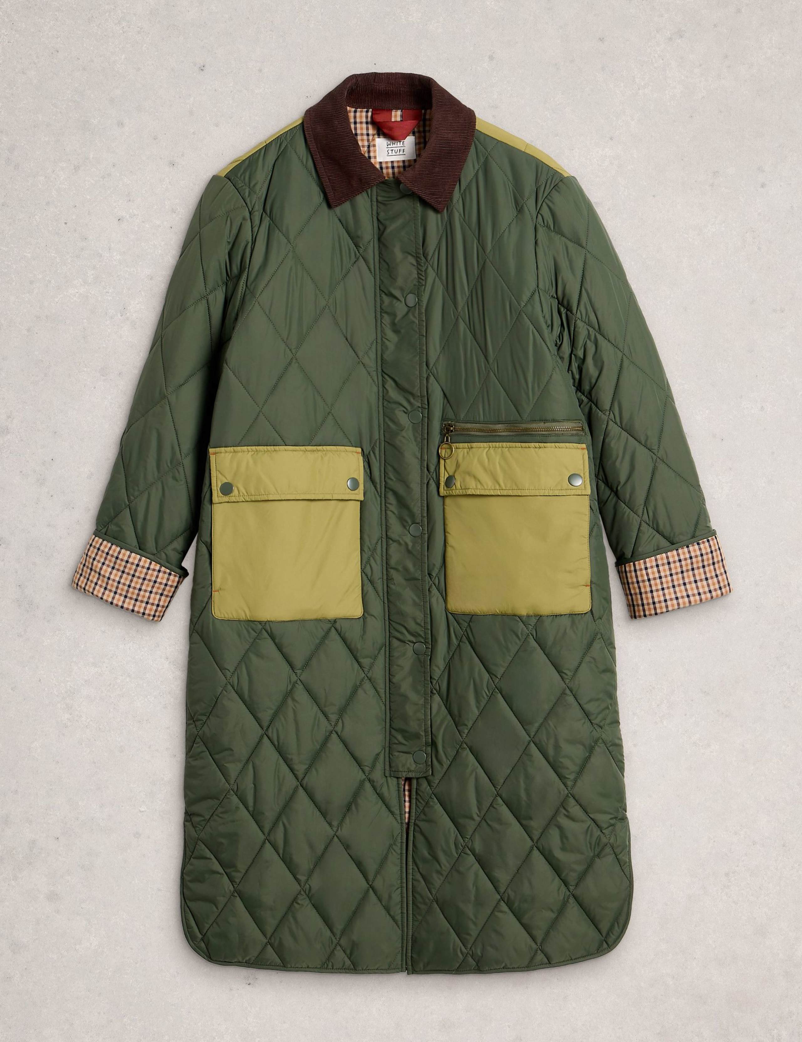 Quilted Longline Coat 2 of 6