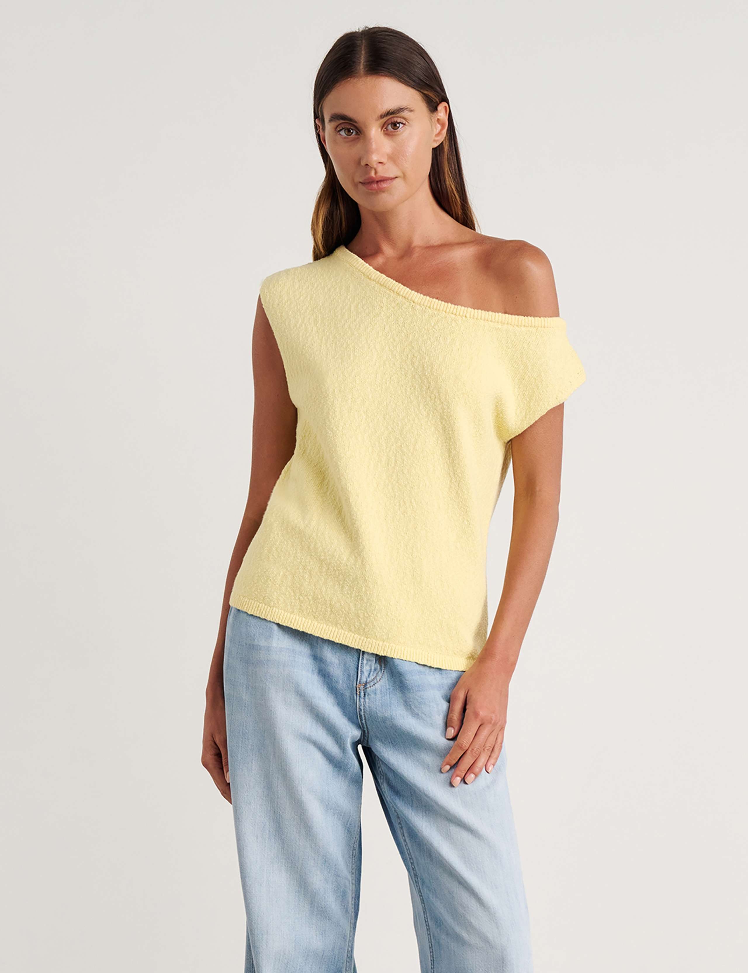 Pure Cotton Textured Knitted Top 3 of 6