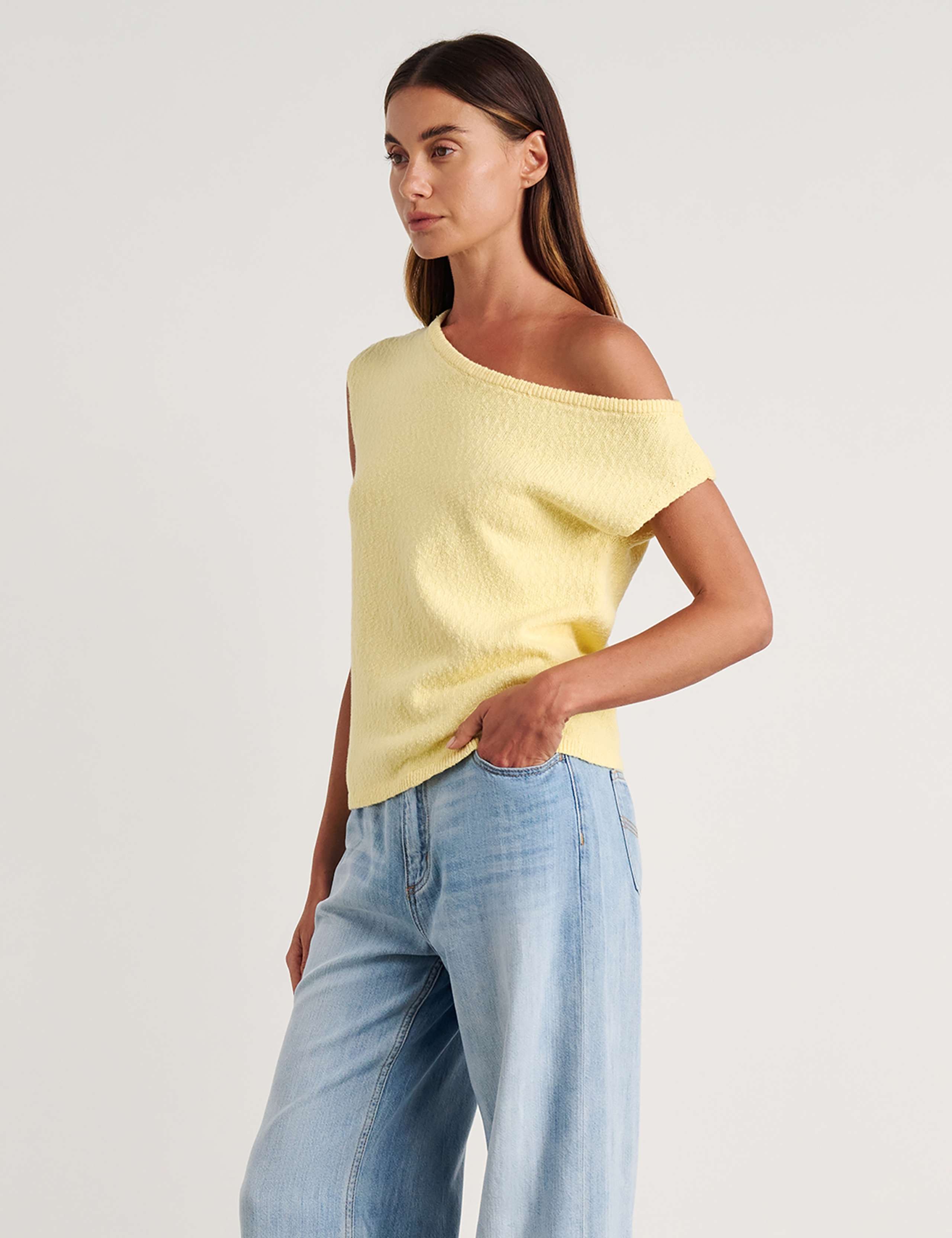 Pure Cotton Textured Knitted Top 4 of 6