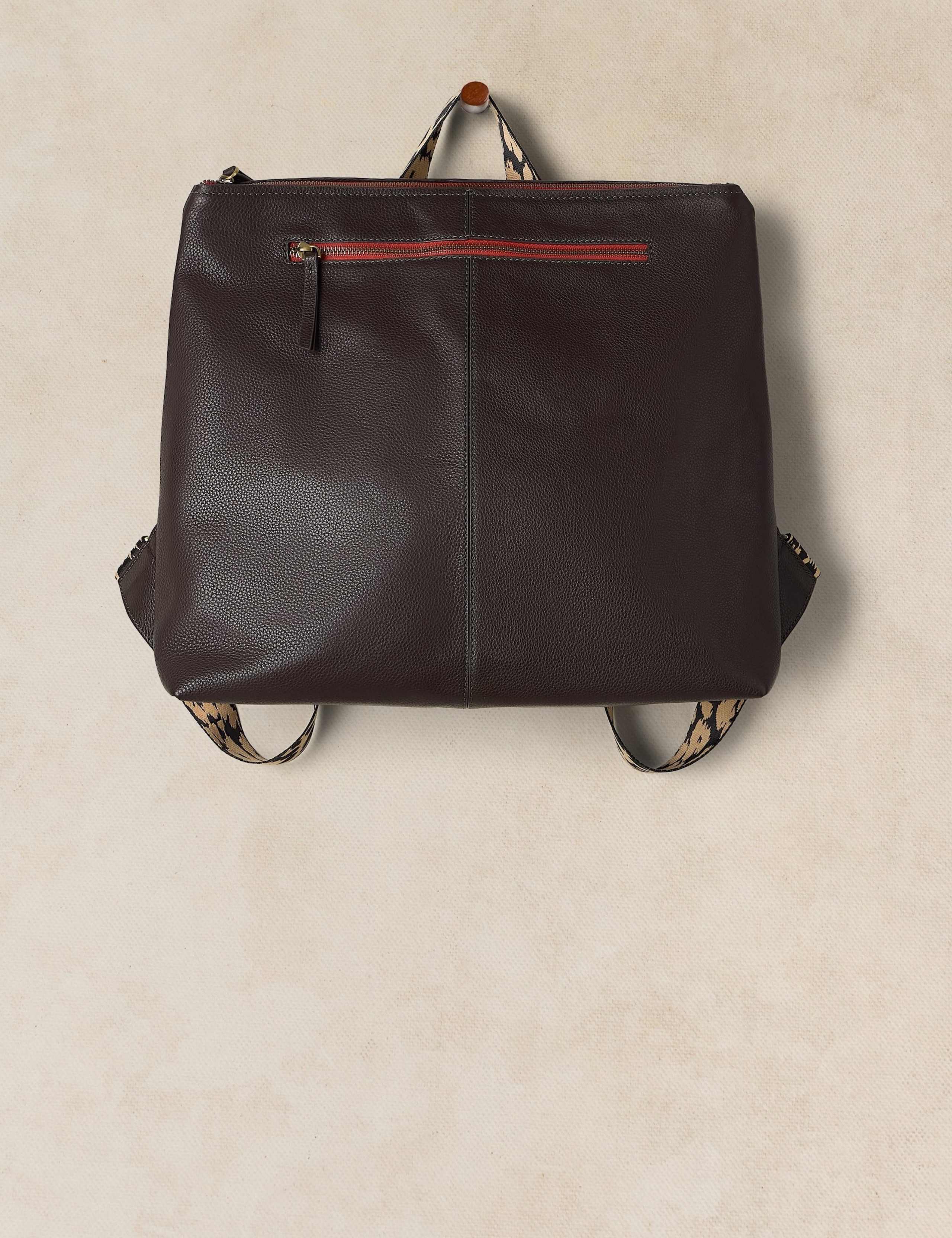 Leather Backpack 2 of 4
