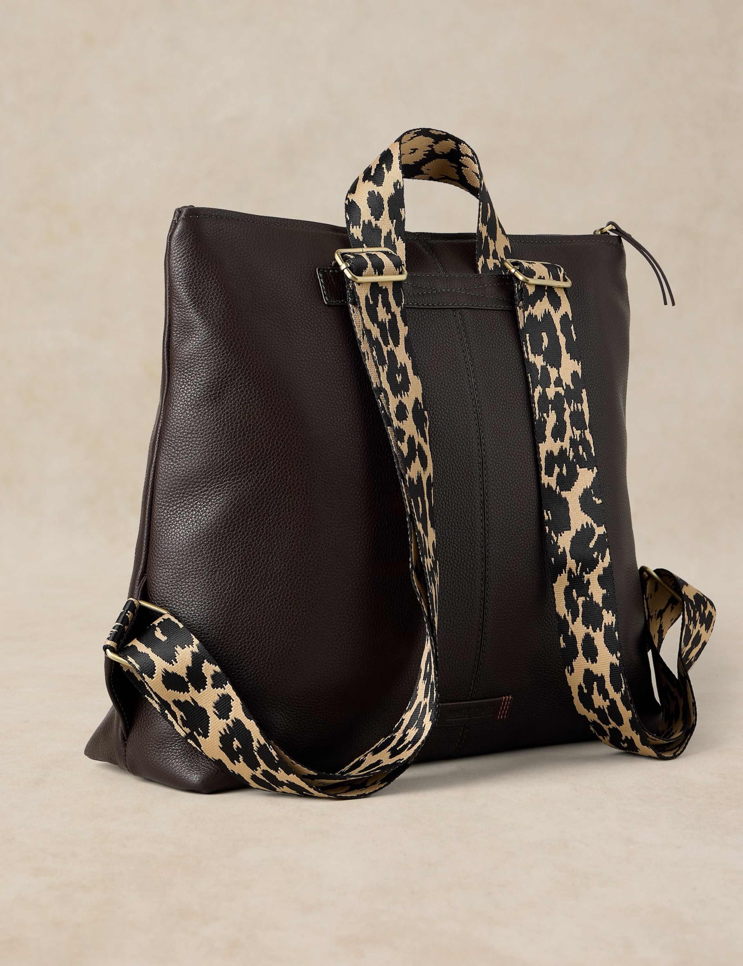 Leather Backpack 3 of 4
