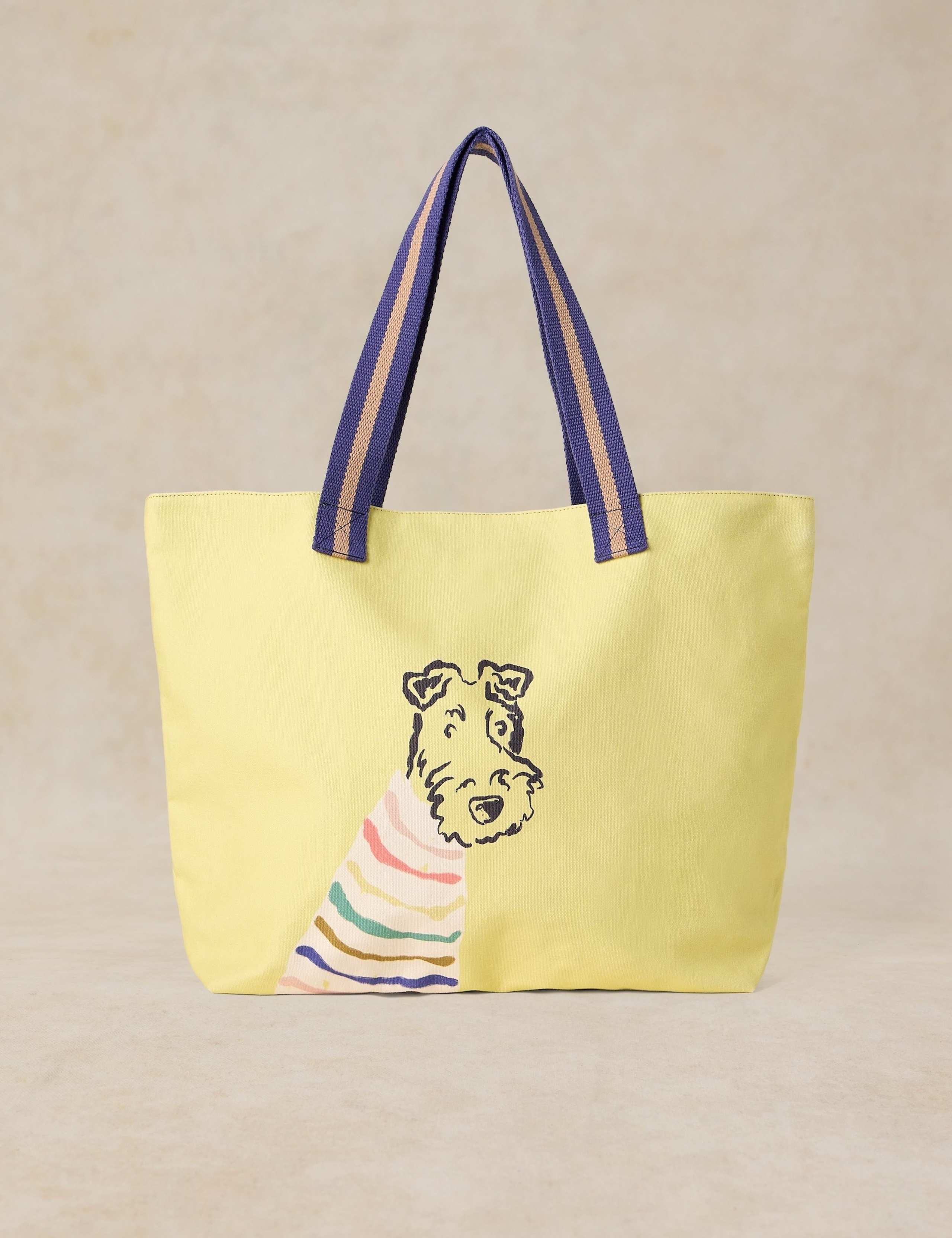 Pure Cotton Dog Graphic Tote Bag 1 of 4