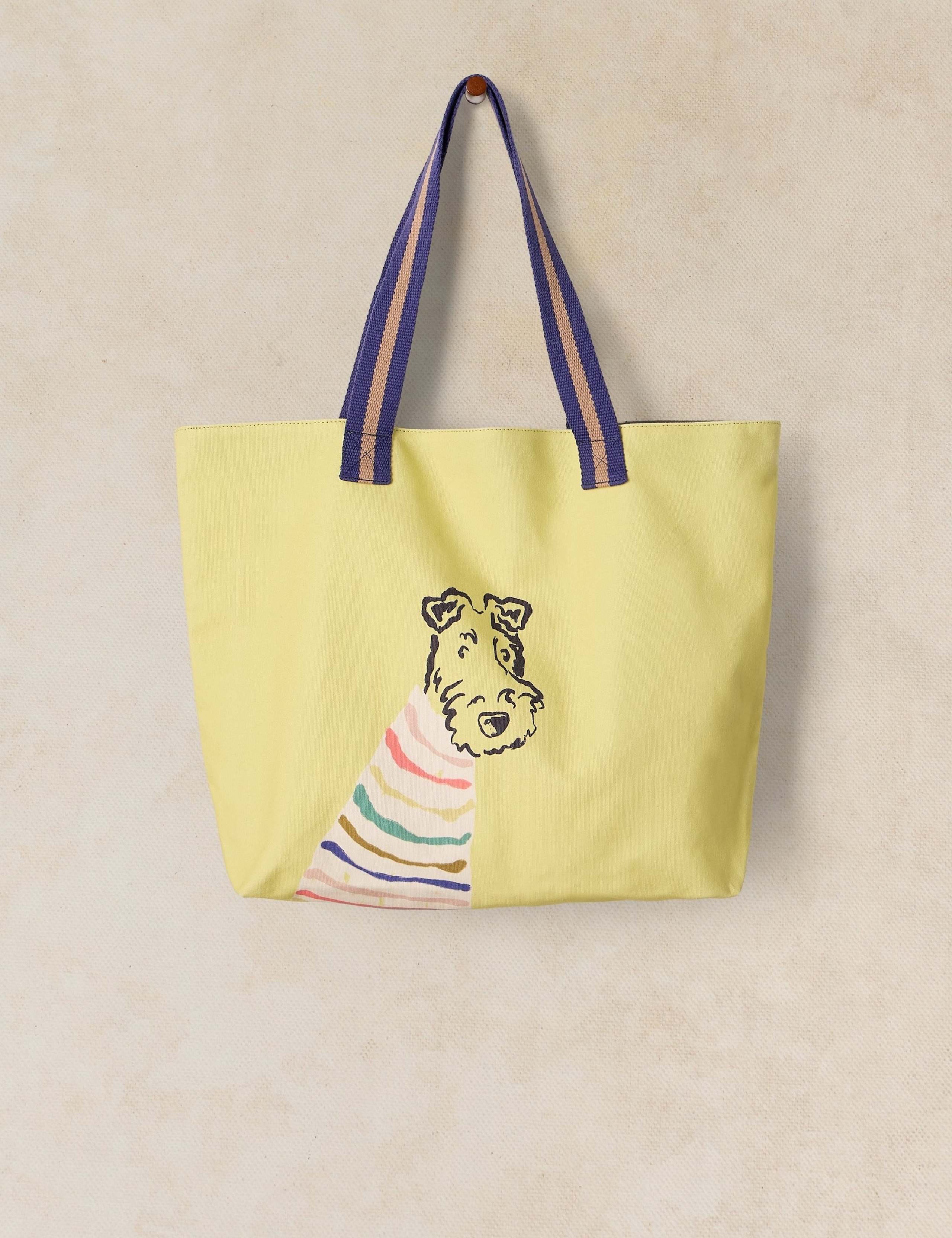 Pure Cotton Dog Graphic Tote Bag 2 of 4