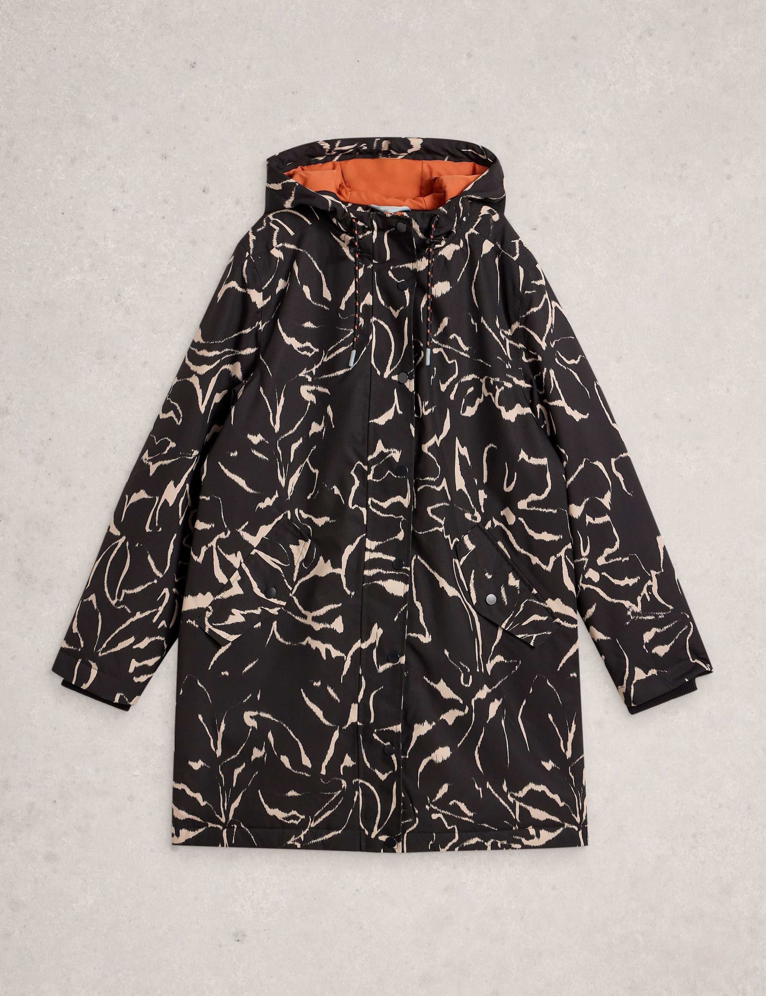 Waterproof Printed Hooded Raincoat 2 of 6