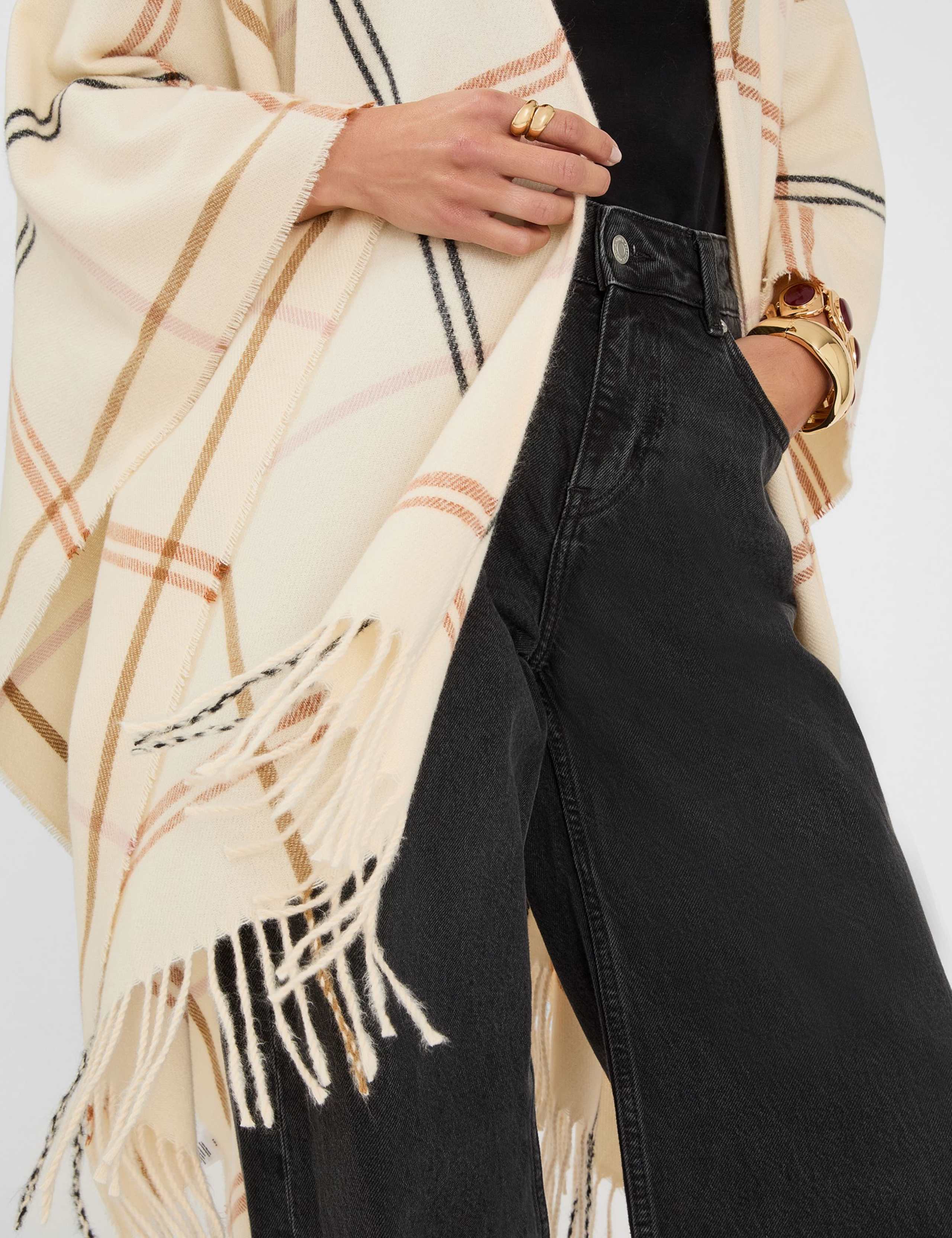 Checked Poncho 5 of 5