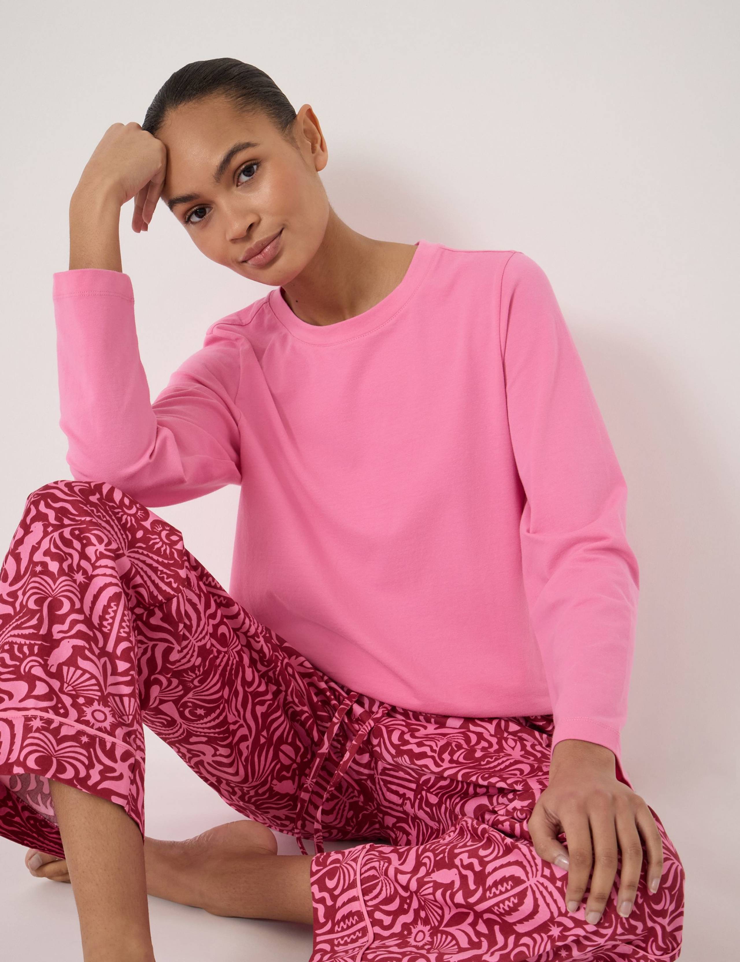 Cotton Rich Printed Pyjama Set 5 of 5