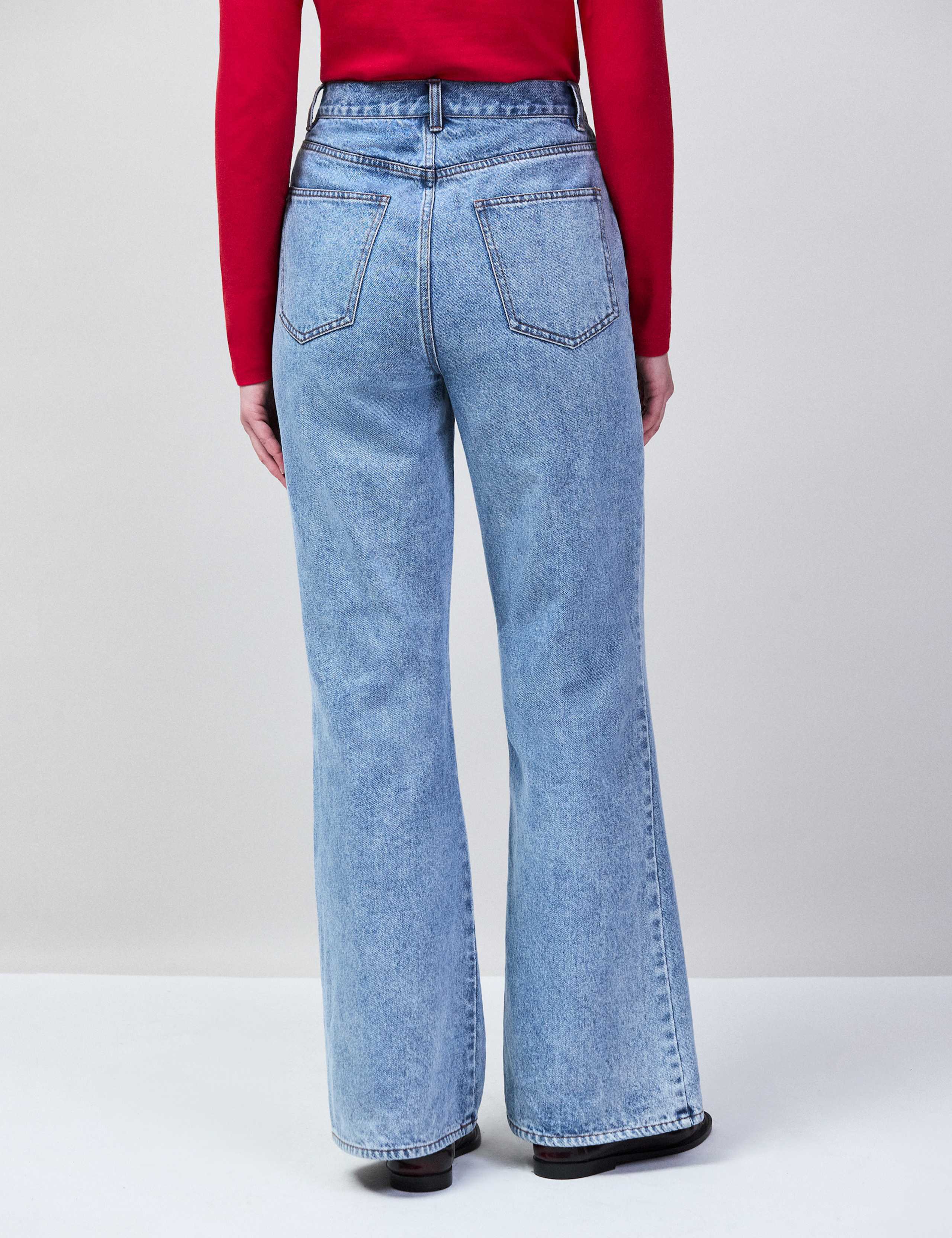 Mid Rise Bootcut Jeans 4 of 5