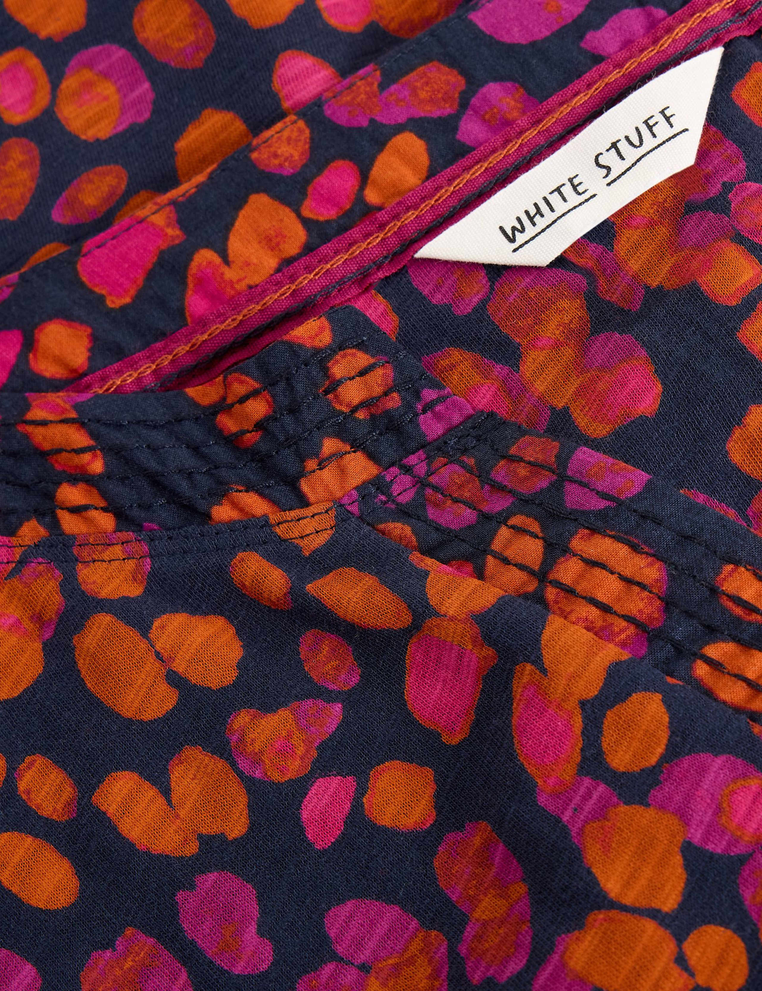 Pure Cotton Notch Neck Top 4 of 6