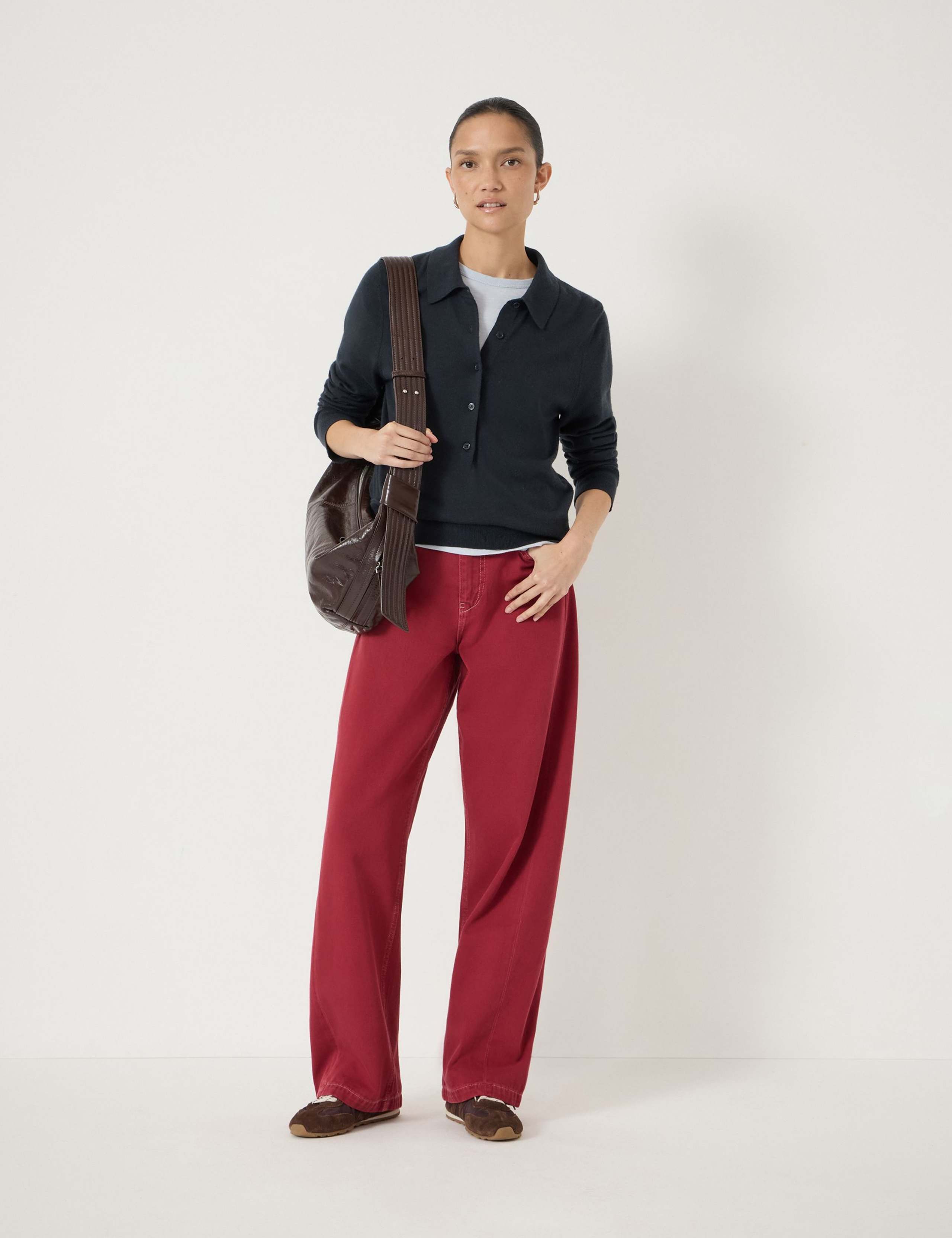 Saskia Mid Rise Barrel Jeans 3 of 6