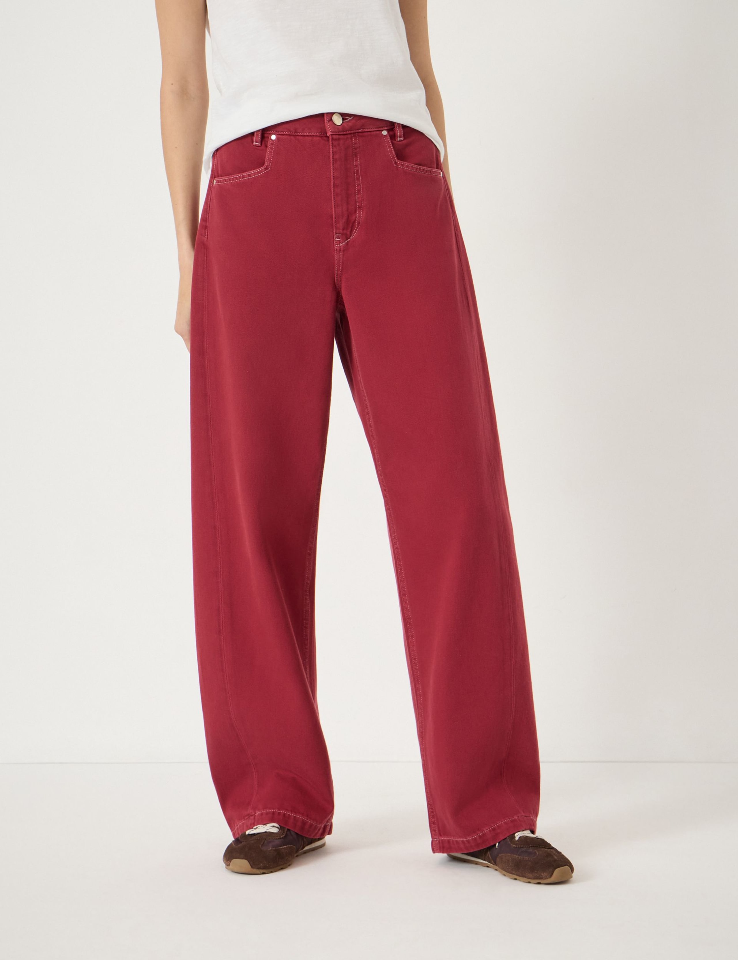 Saskia Mid Rise Barrel Jeans 4 of 6