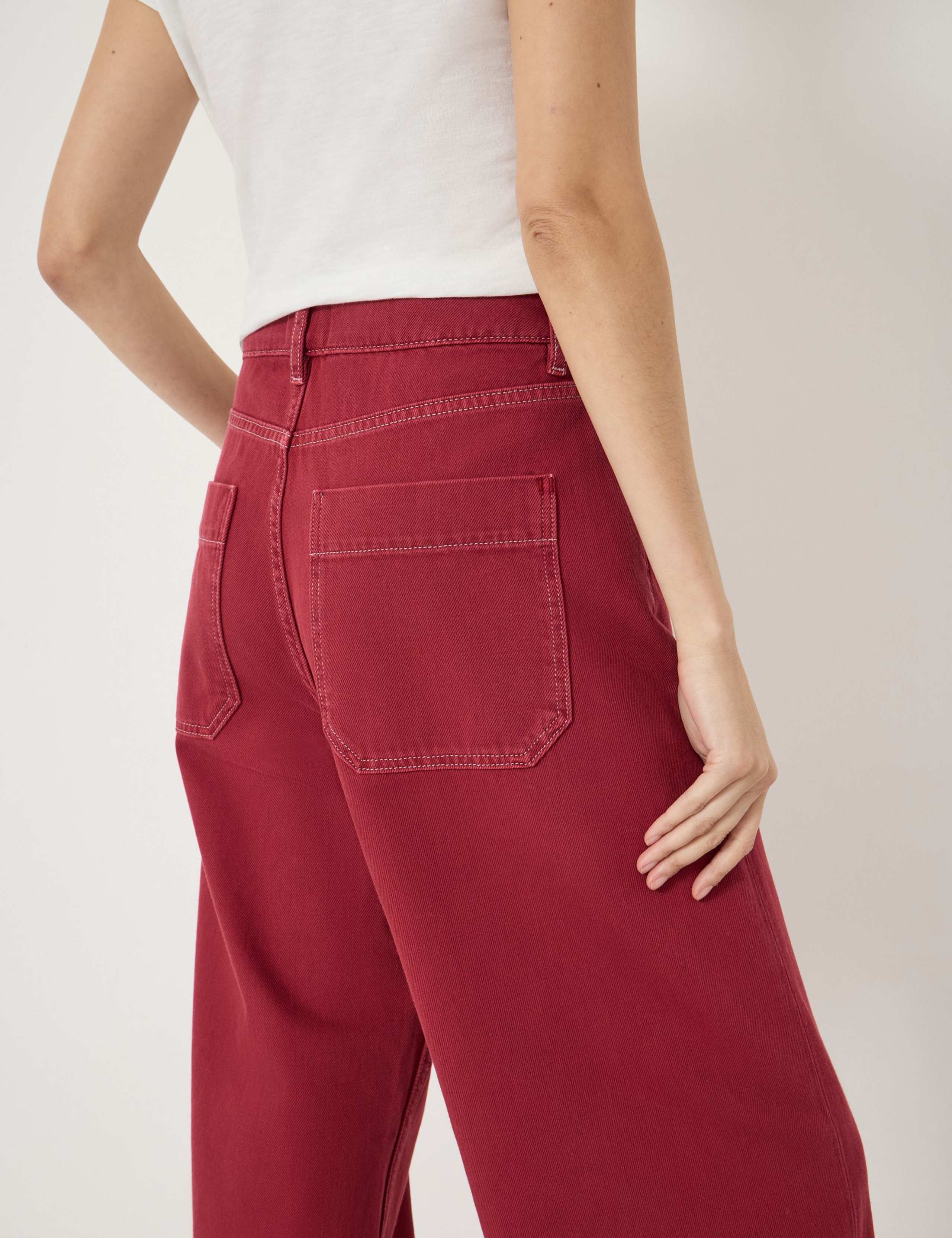 Saskia Mid Rise Barrel Jeans 5 of 6