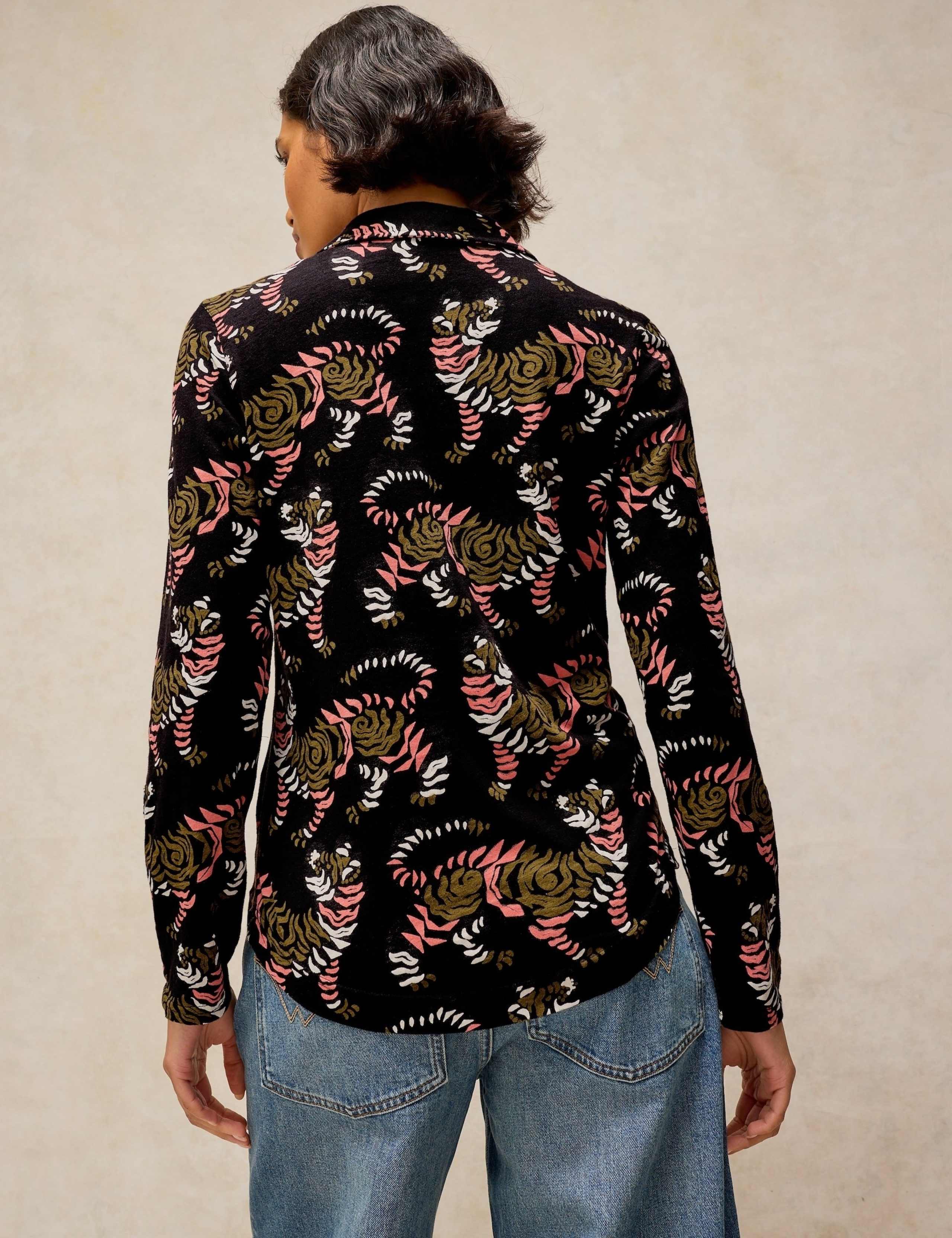 Pure Cotton Printed Collared Shirt 4 of 6