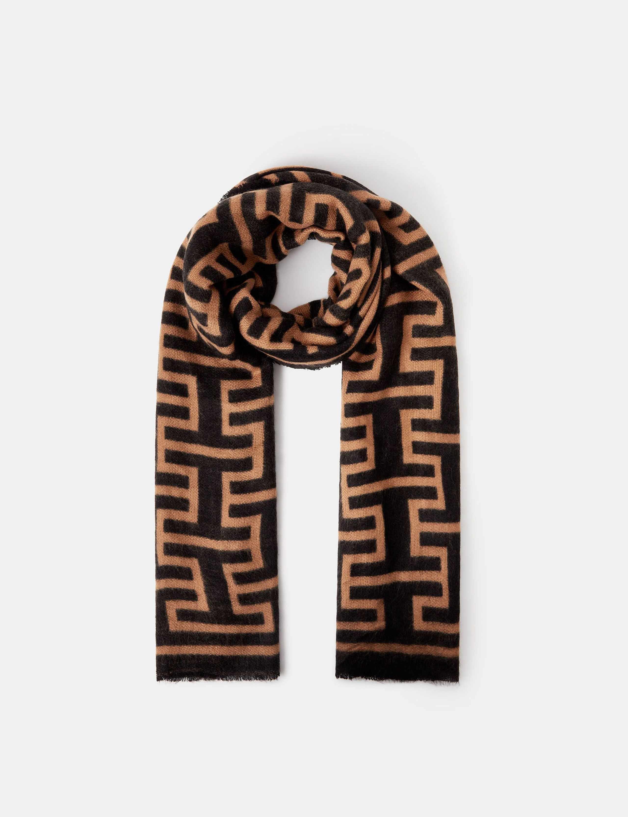 Geometric Blanket Scarf 1 of 2