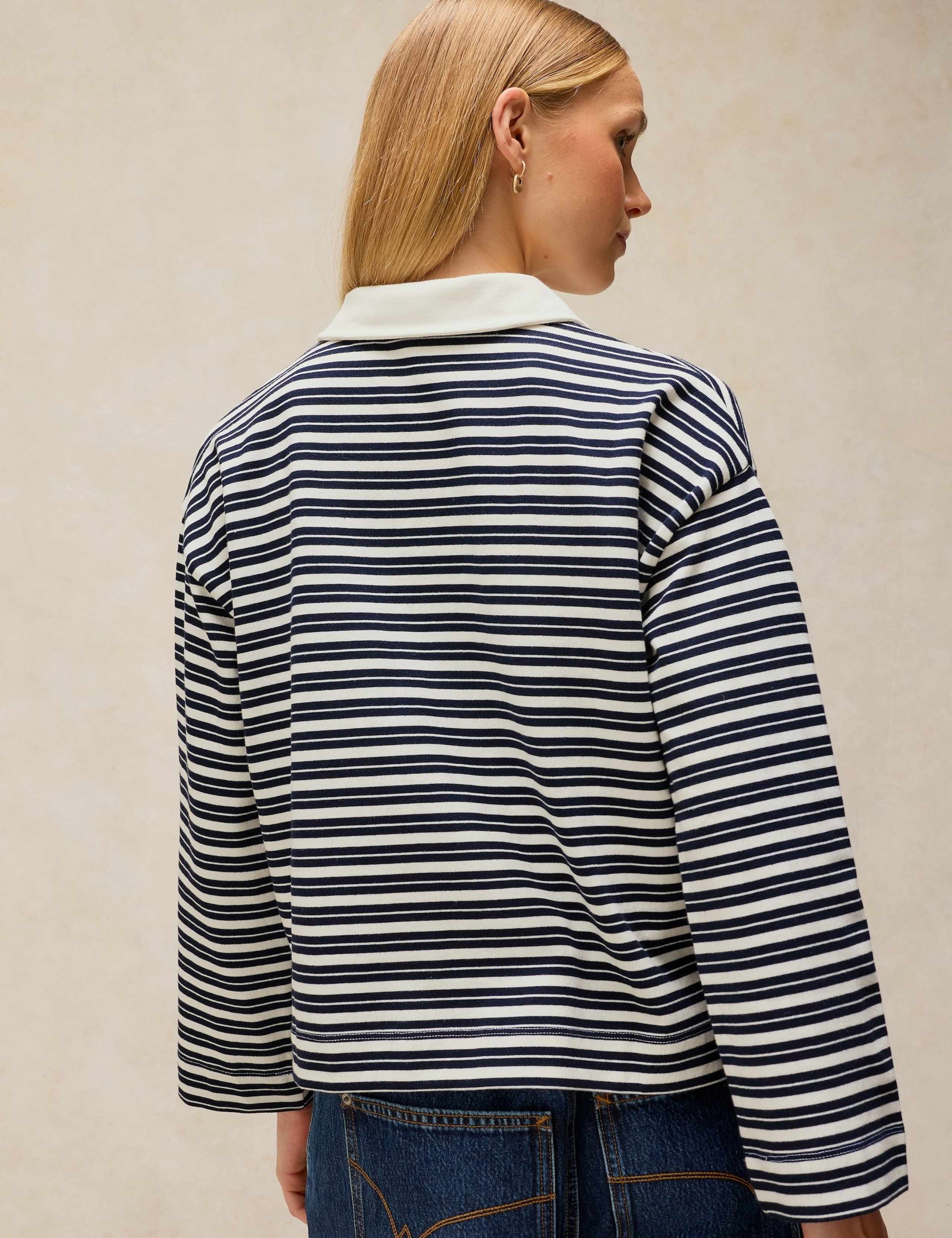 Pure Cotton Rugby Top 4 of 6