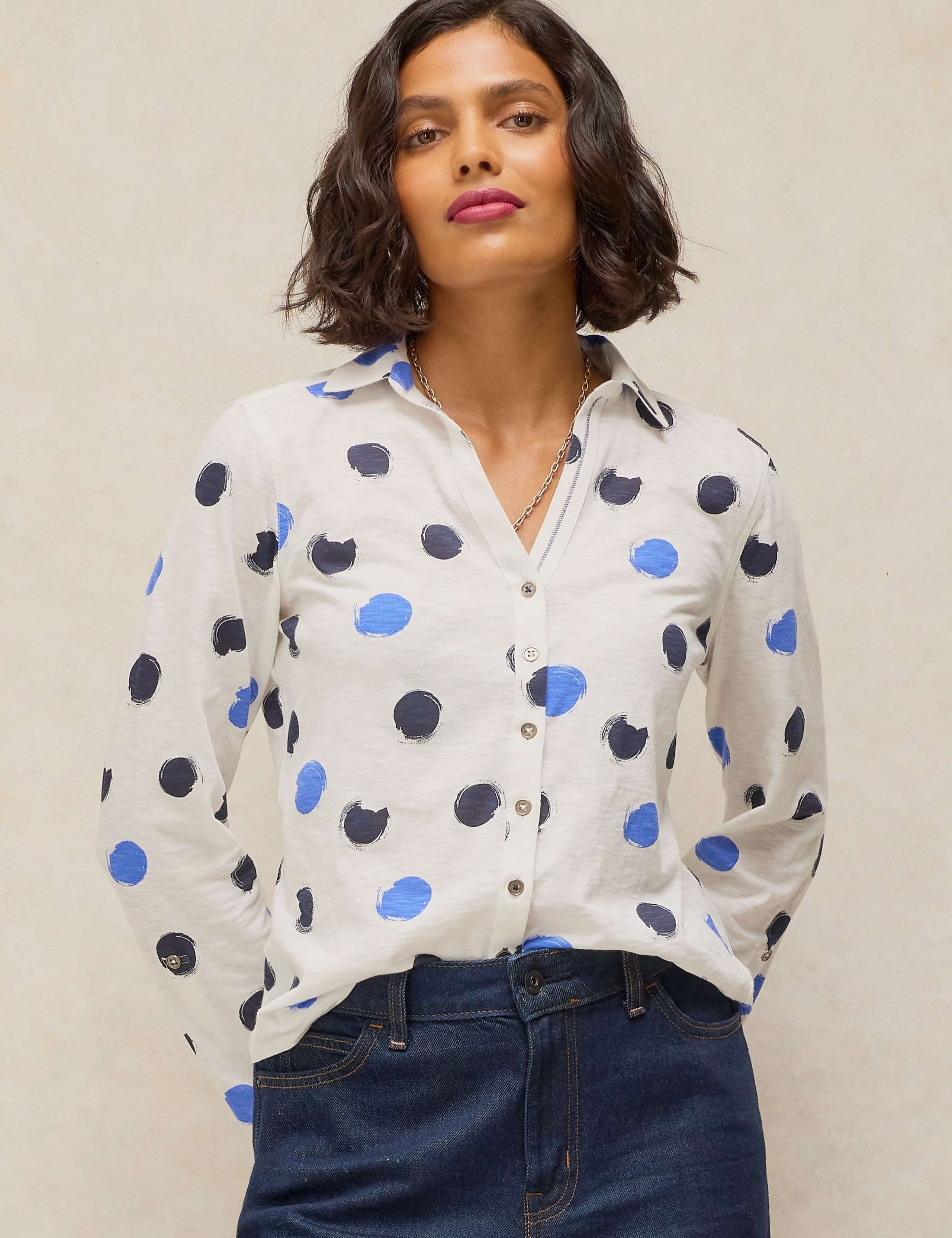 Pure Cotton Printed Collared Shirt 5 of 6