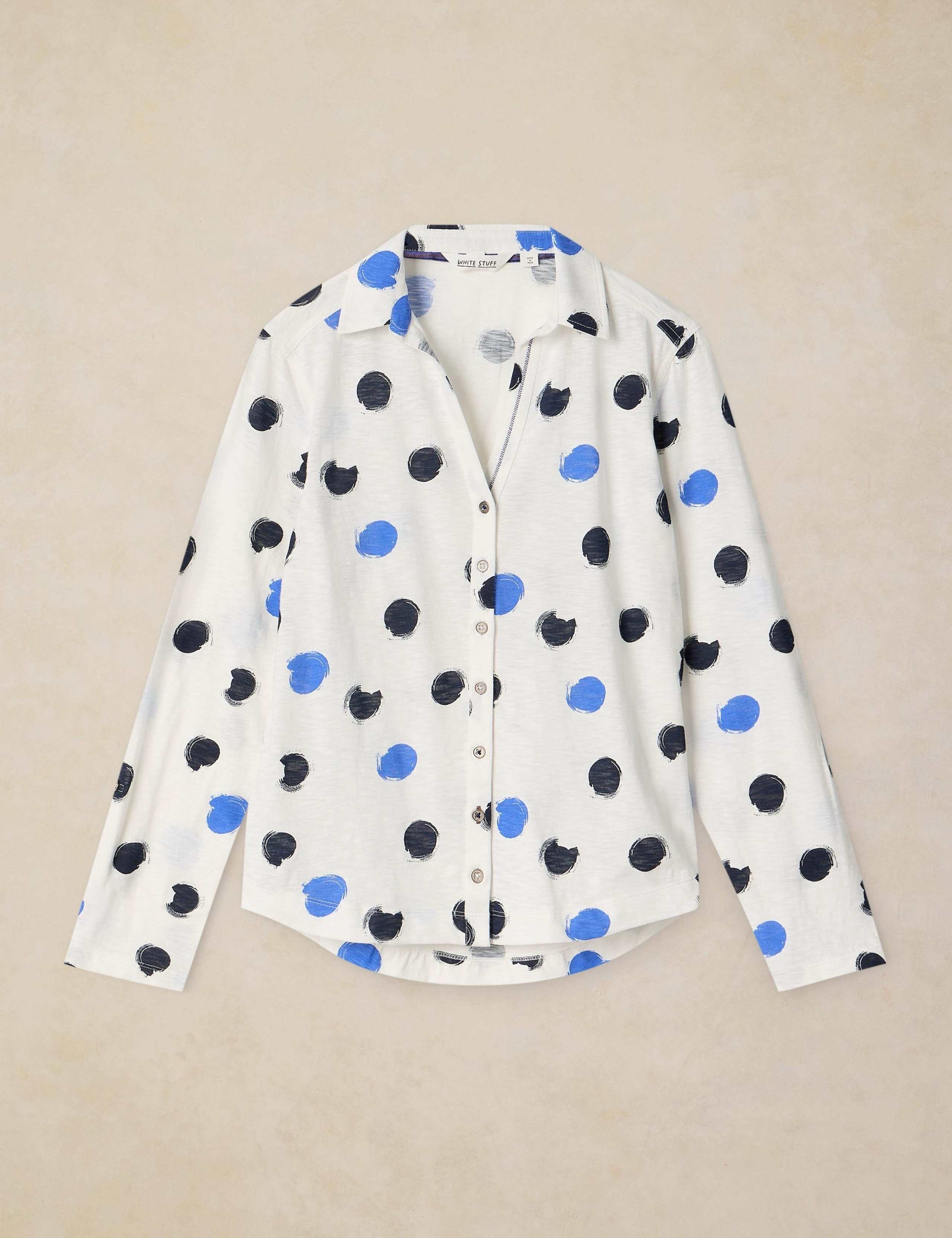 Pure Cotton Printed Collared Shirt 2 of 6