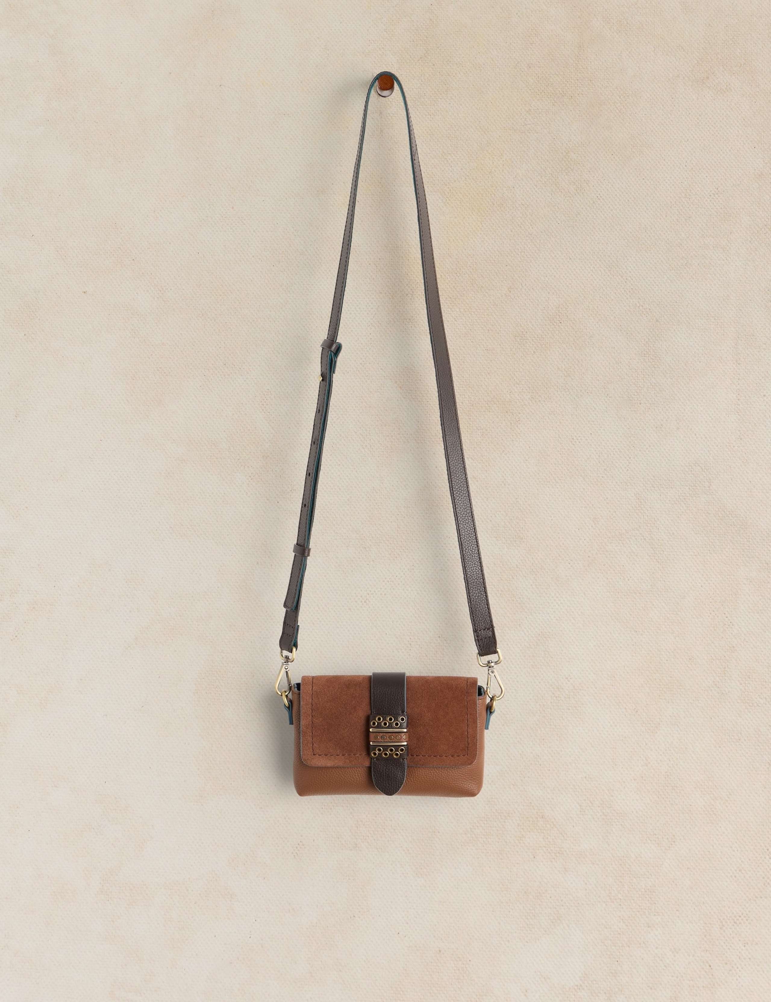 Leather Mini Cross Body Bag 2 of 4