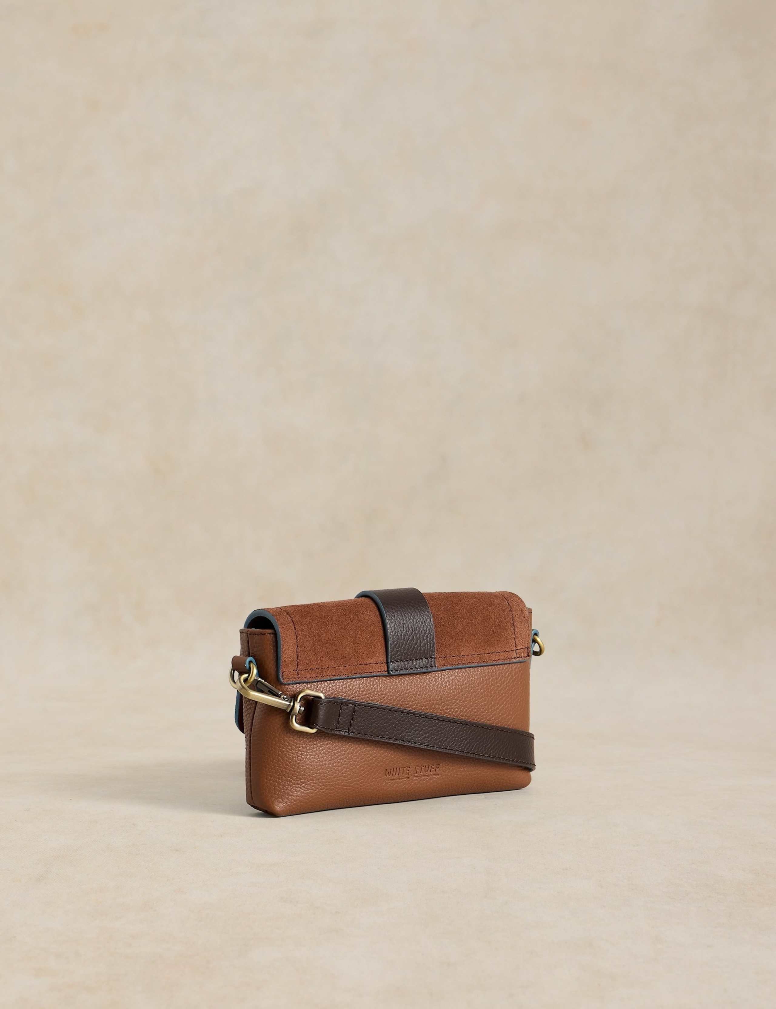 Leather Mini Cross Body Bag 3 of 4