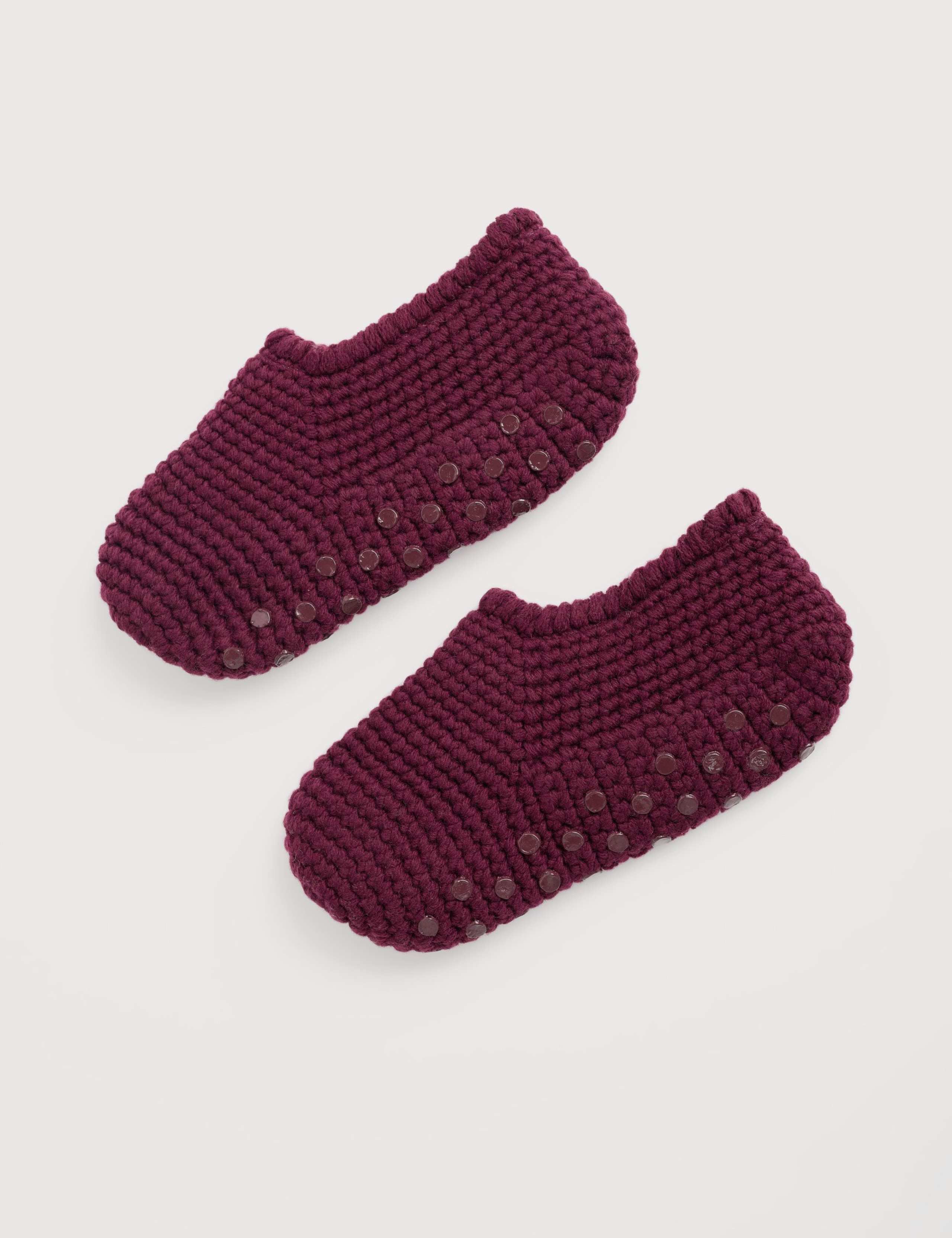 Wool Rich Knitted Slippers 2 of 2