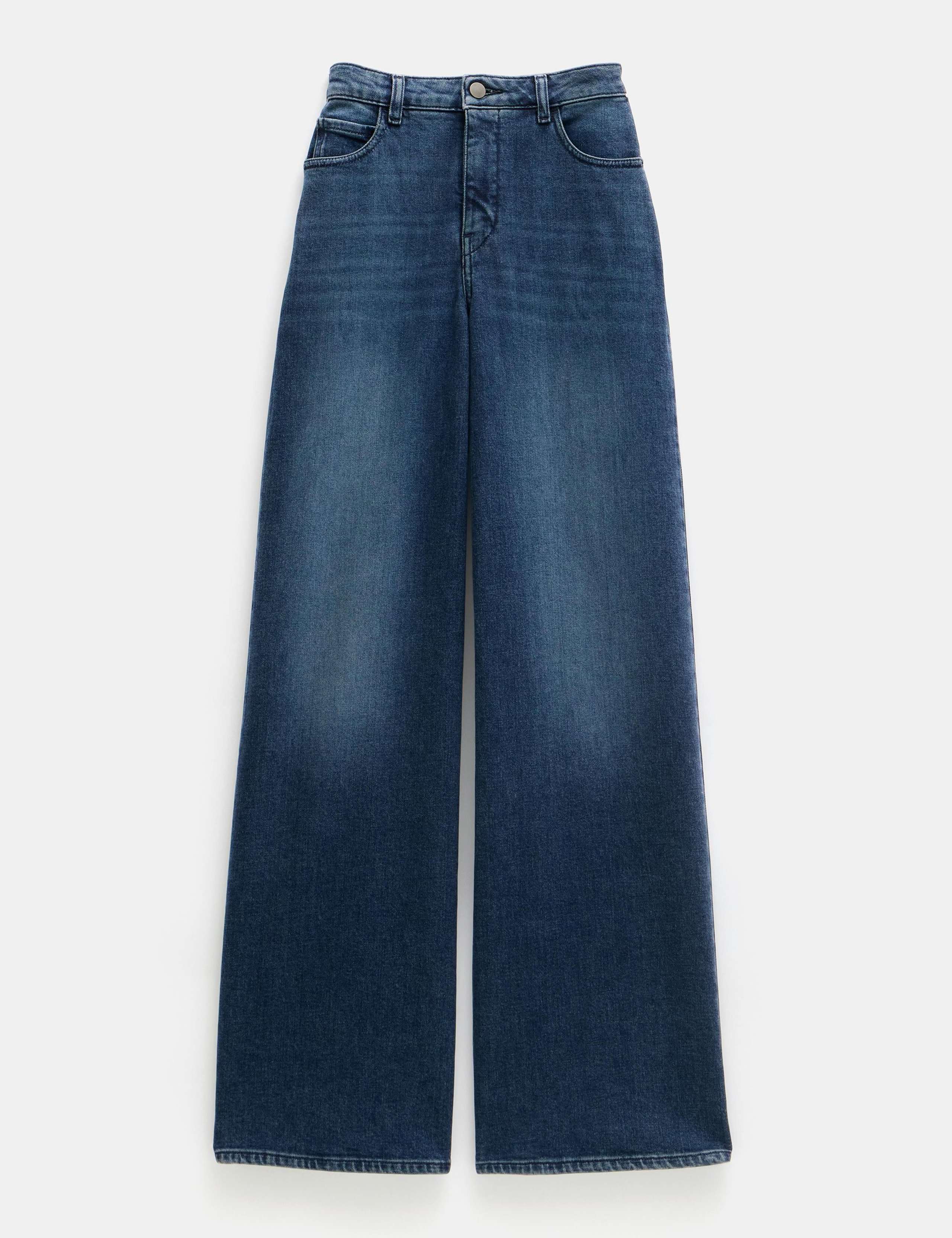 High Waisted Wide Leg Jeans 2 of 5