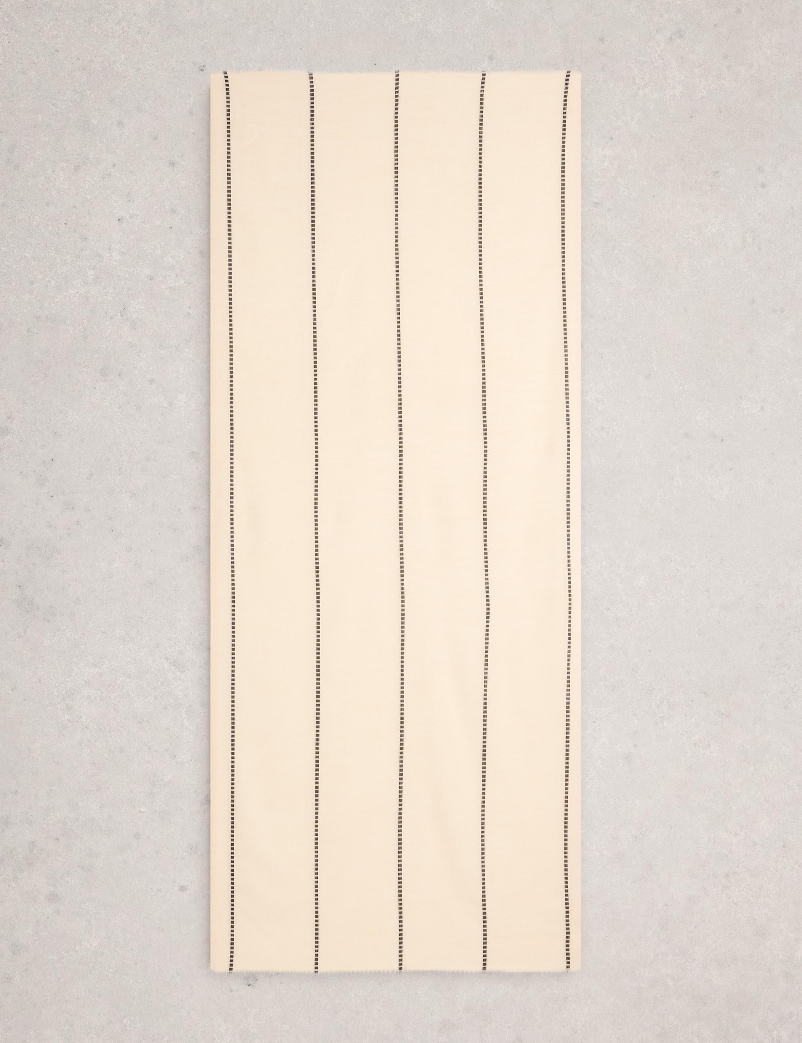 Pure Cotton Striped Scarf 3 of 3