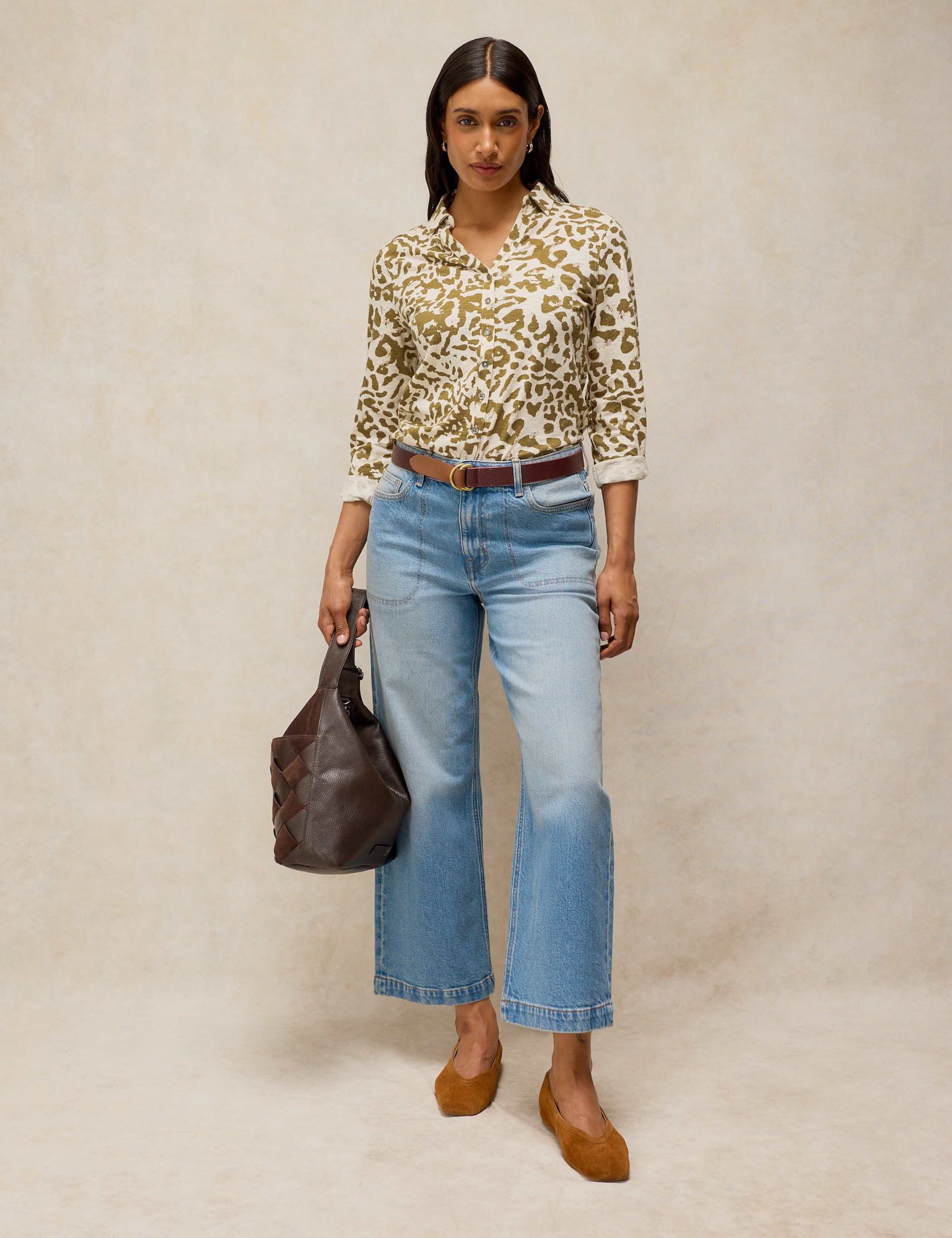 Pure Cotton Printed Collared Shirt 3 of 6