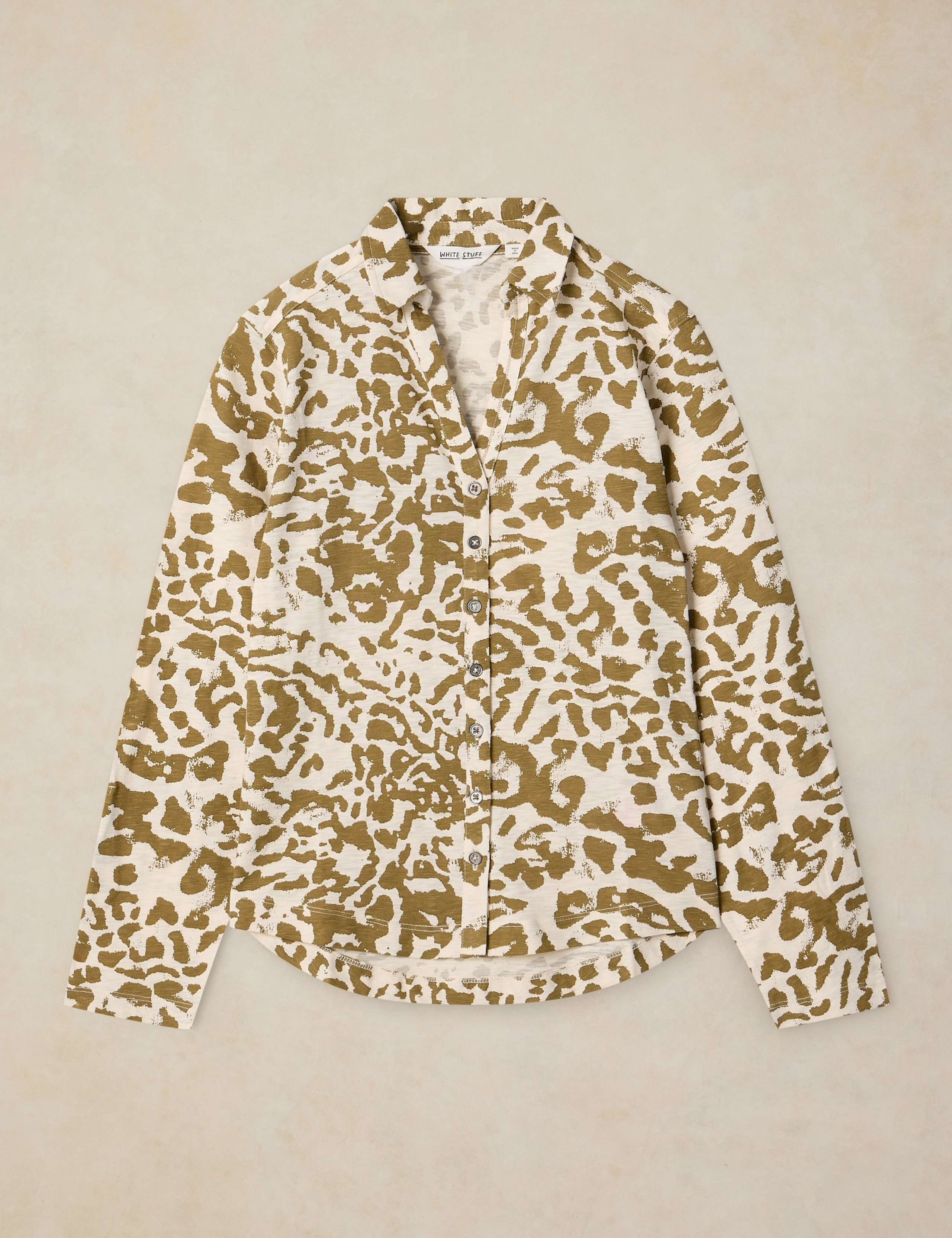Pure Cotton Printed Collared Shirt 2 of 6