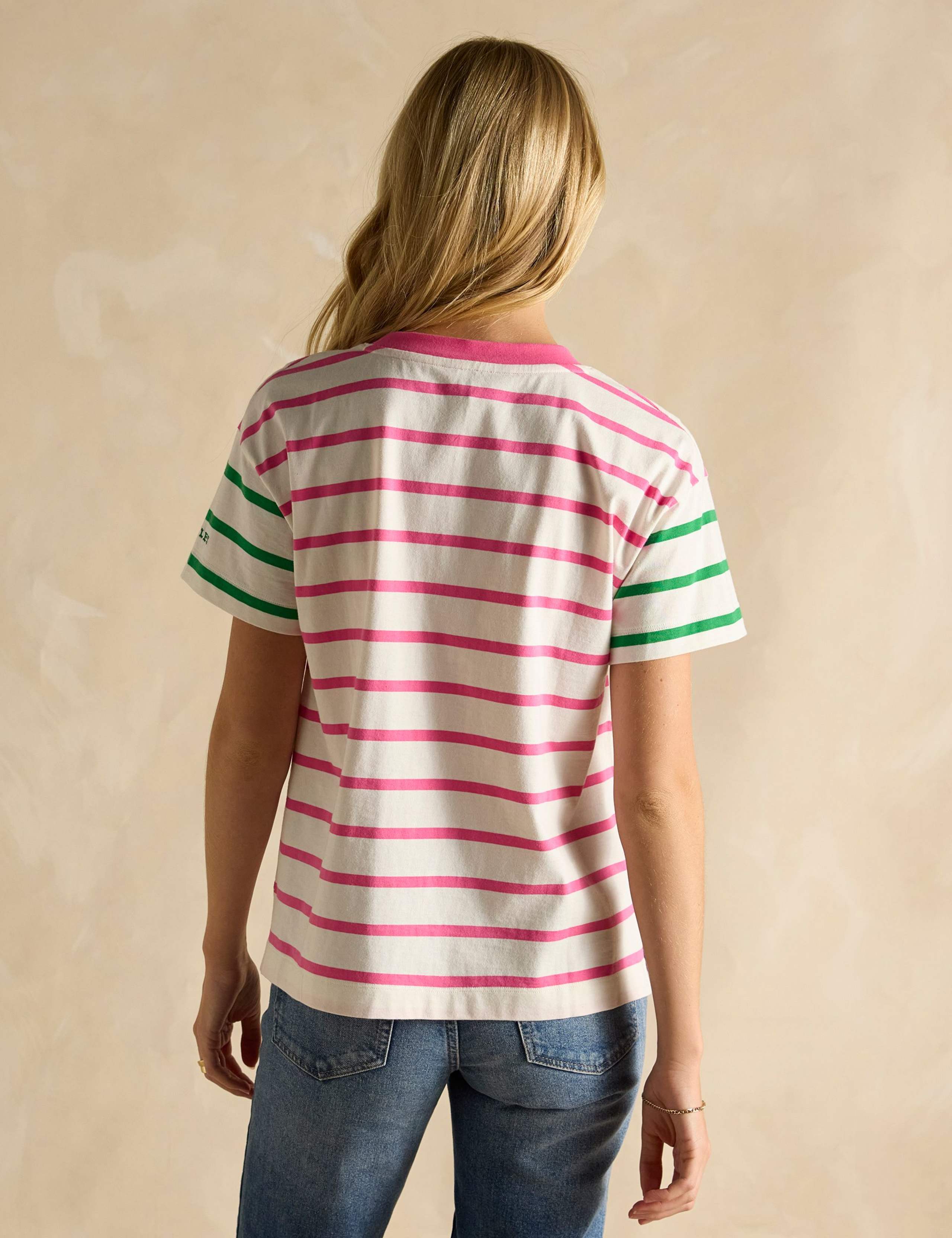 Pure Cotton Striped T-Shirt 4 of 6
