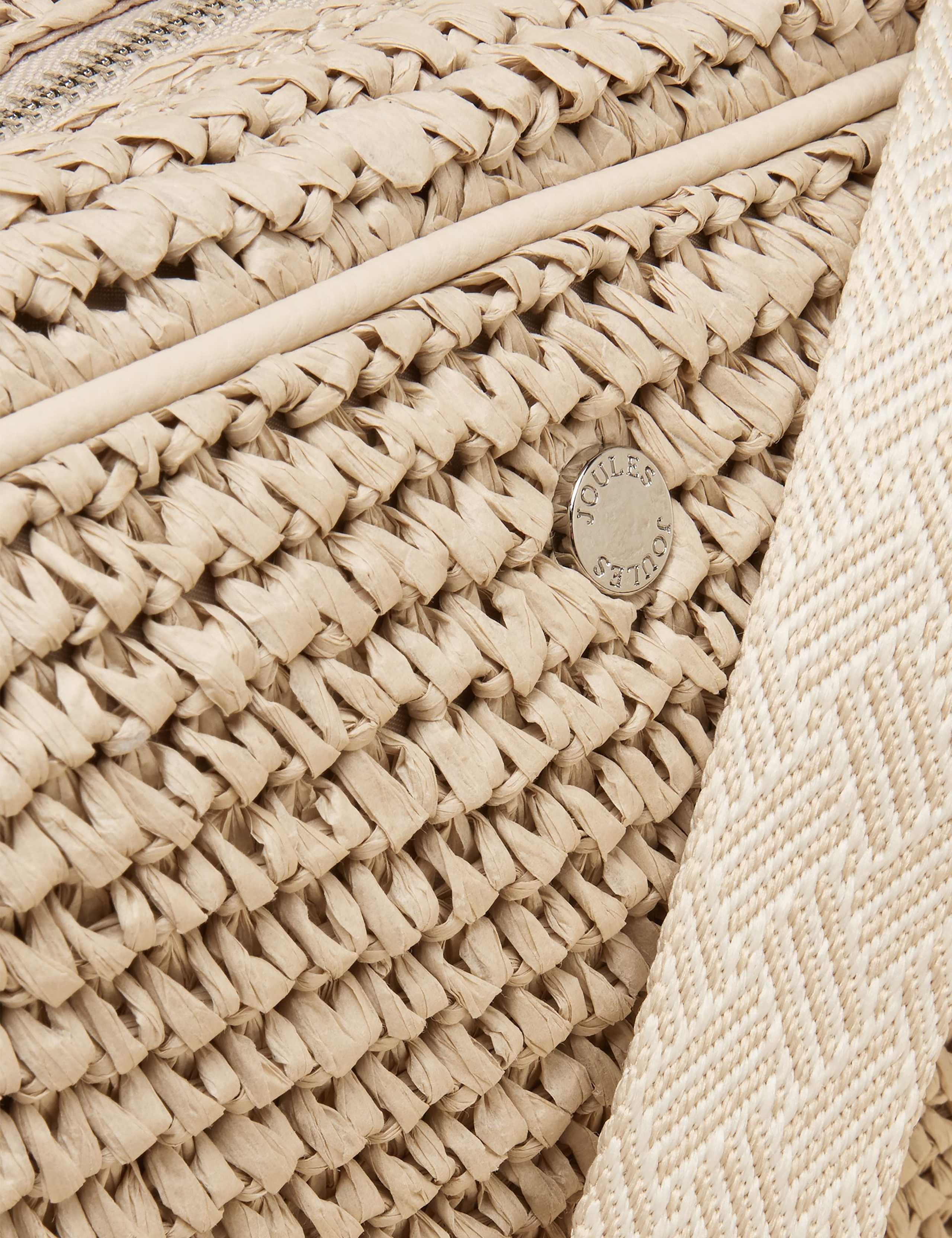 Woven Straw Cross Body Bag 8 of 8