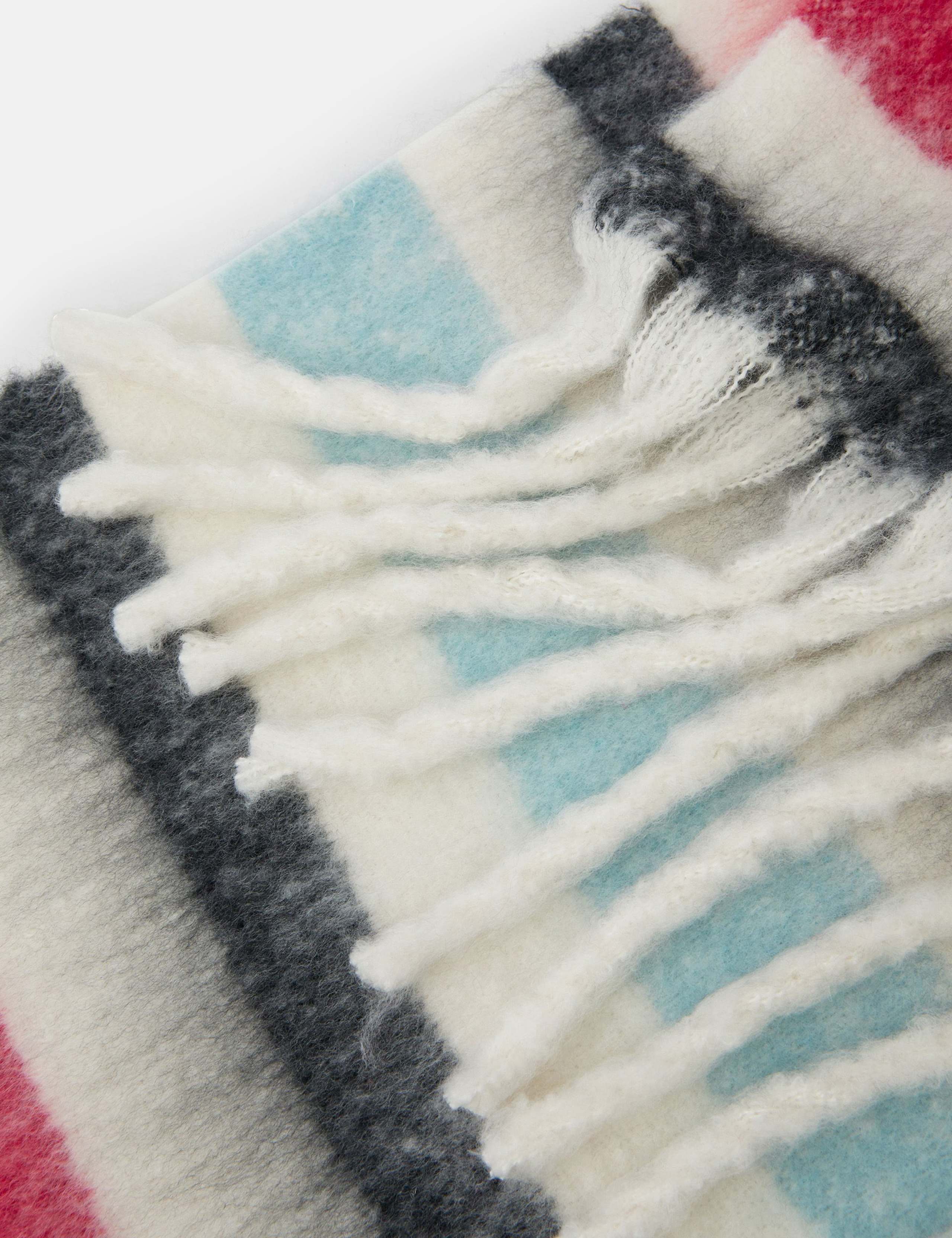 Striped Fringed Scarf 2 of 2